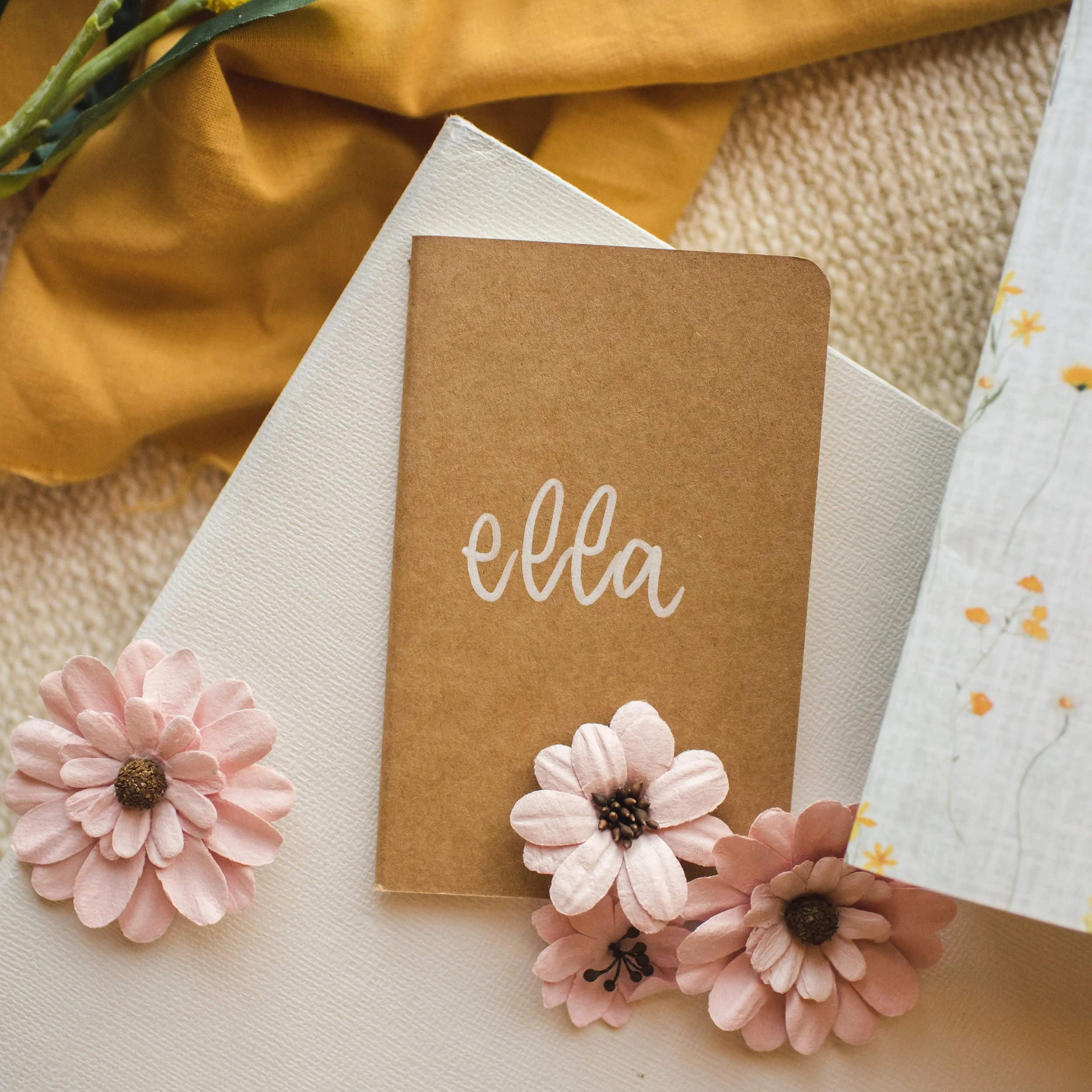 May 2025 extras - BONUS handlettered notebook