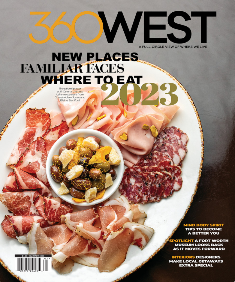 Ginger Curtis of Urbanology Designs featured in 360 West Magazine 