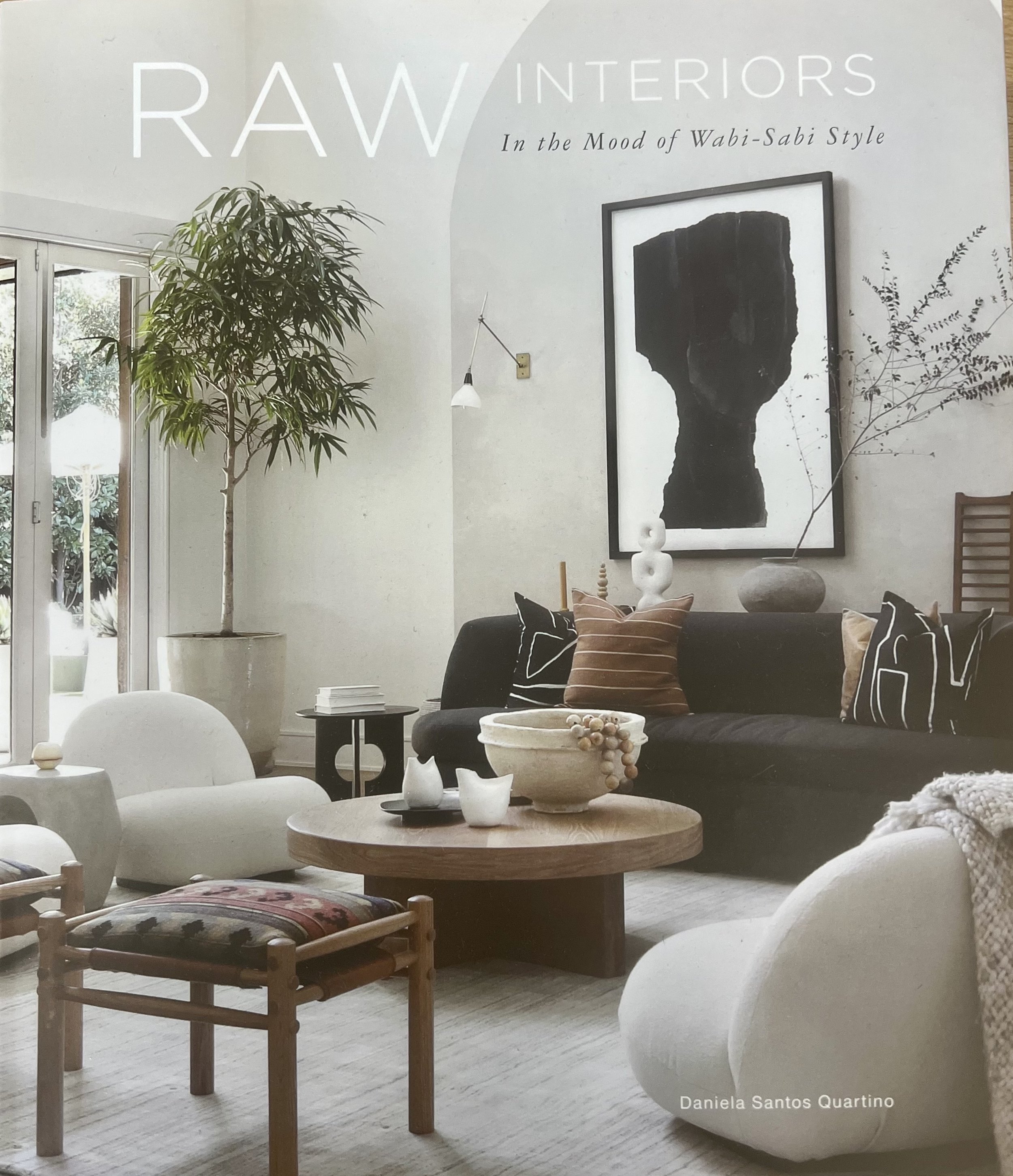 Urbanology Designs featured in Raw Interiors book that showcases projects inspired in wabi sabi