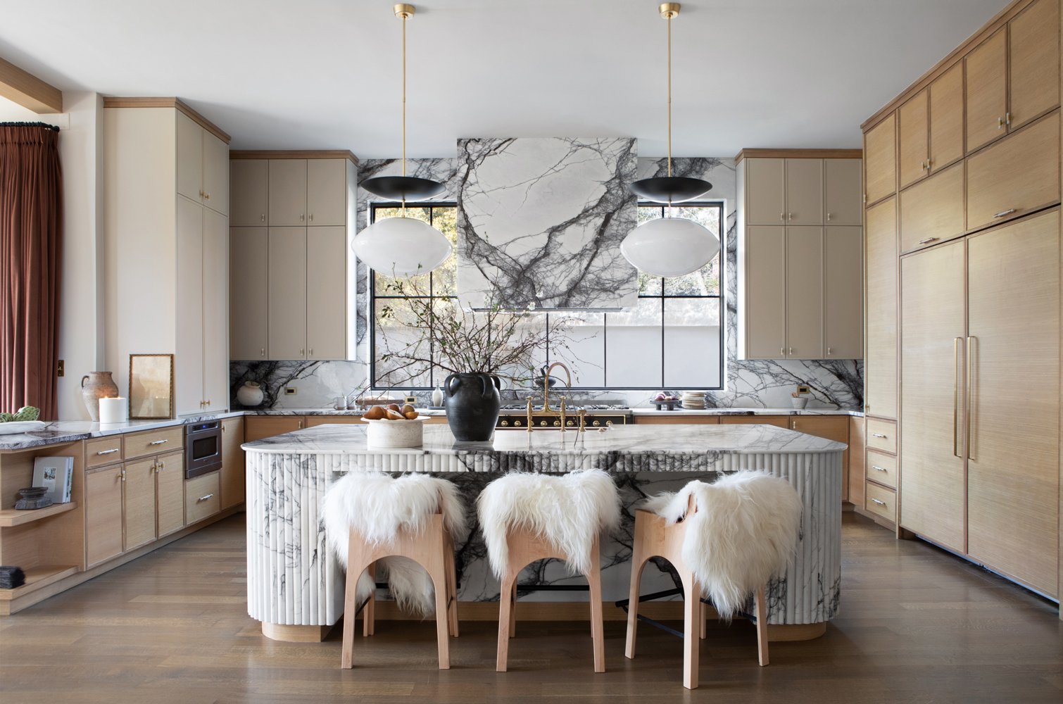 OPEN KITCHEN DINING ROOM WITH A VIEW