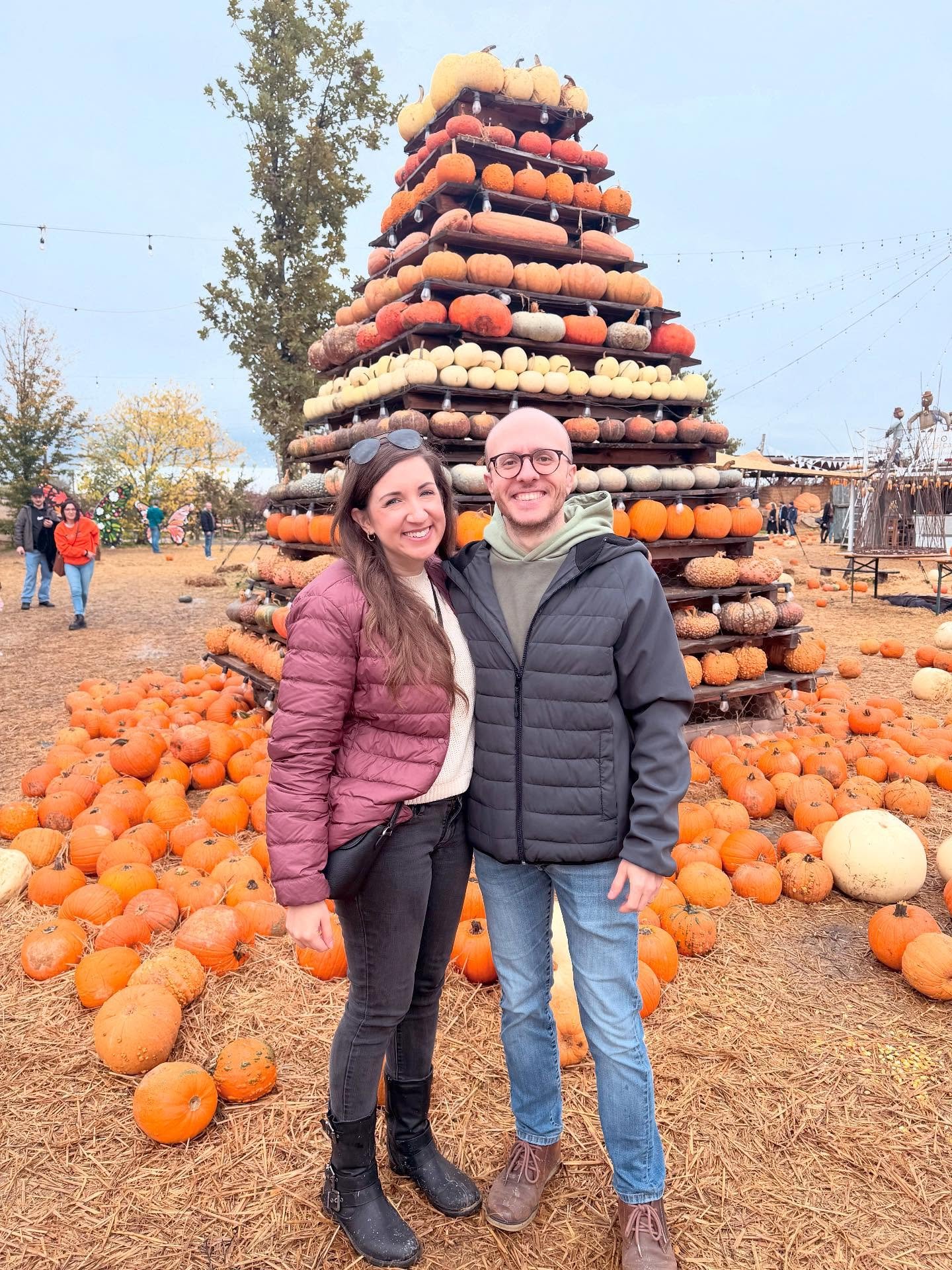 Happy Halloween from the pumpkin patch in Italy! 🎃
