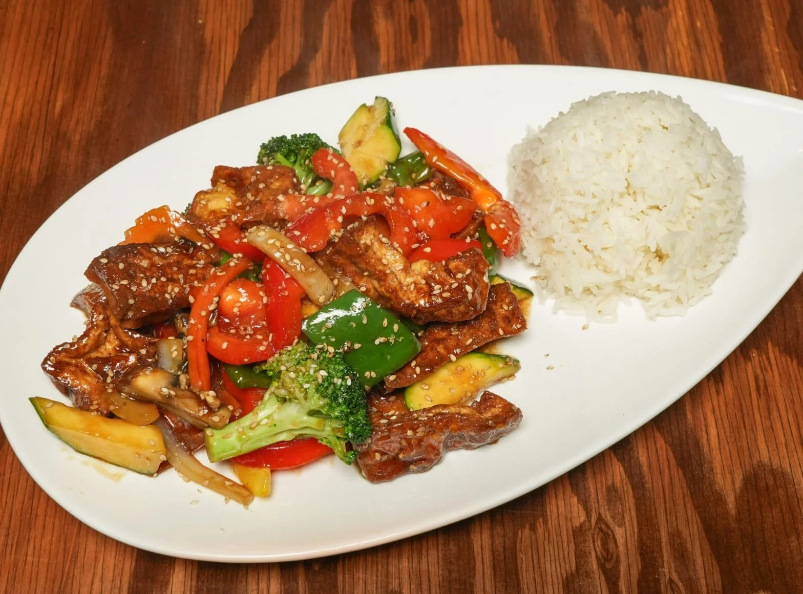#86A Tofu Teriyaki