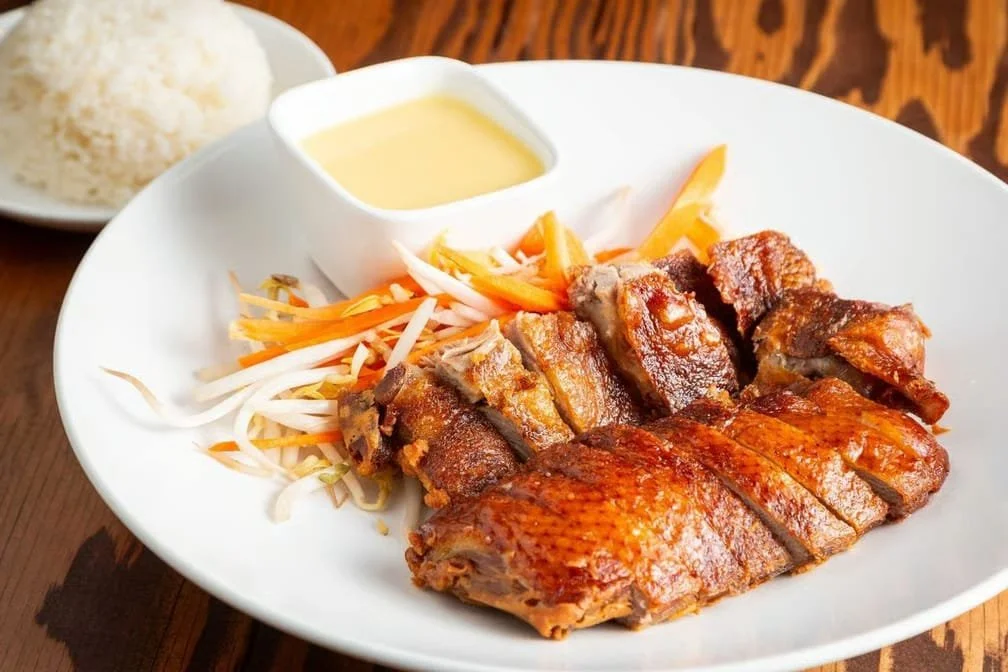 #50 Crispy Roasted Duck W/ Orange Sauce