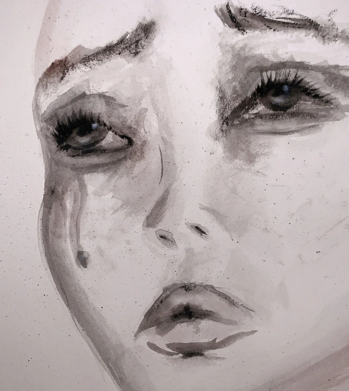 tuesday night -
watercolour (SOLD)