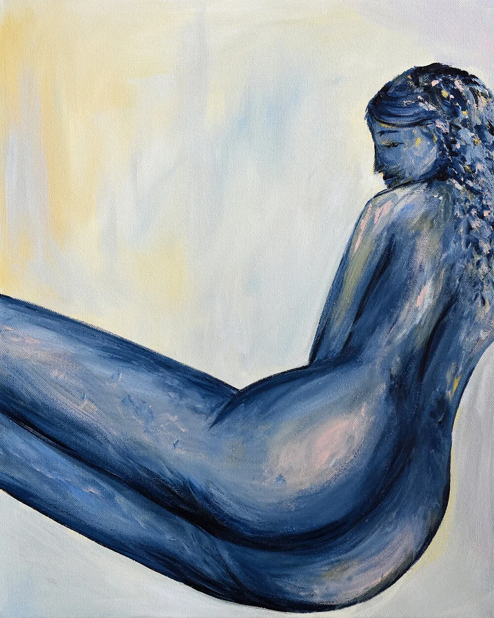 wednesday's child
acrylic on canvas
16 X 20 (SOLD)