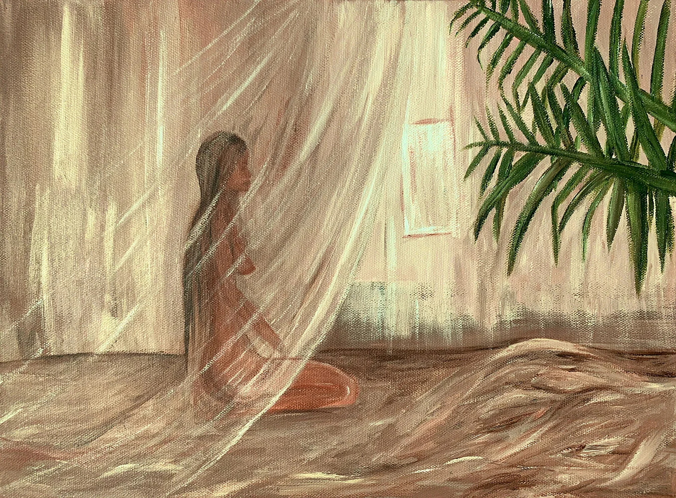 keilani in isolation
acrylic on canvas
12 X 16 (SOLD)