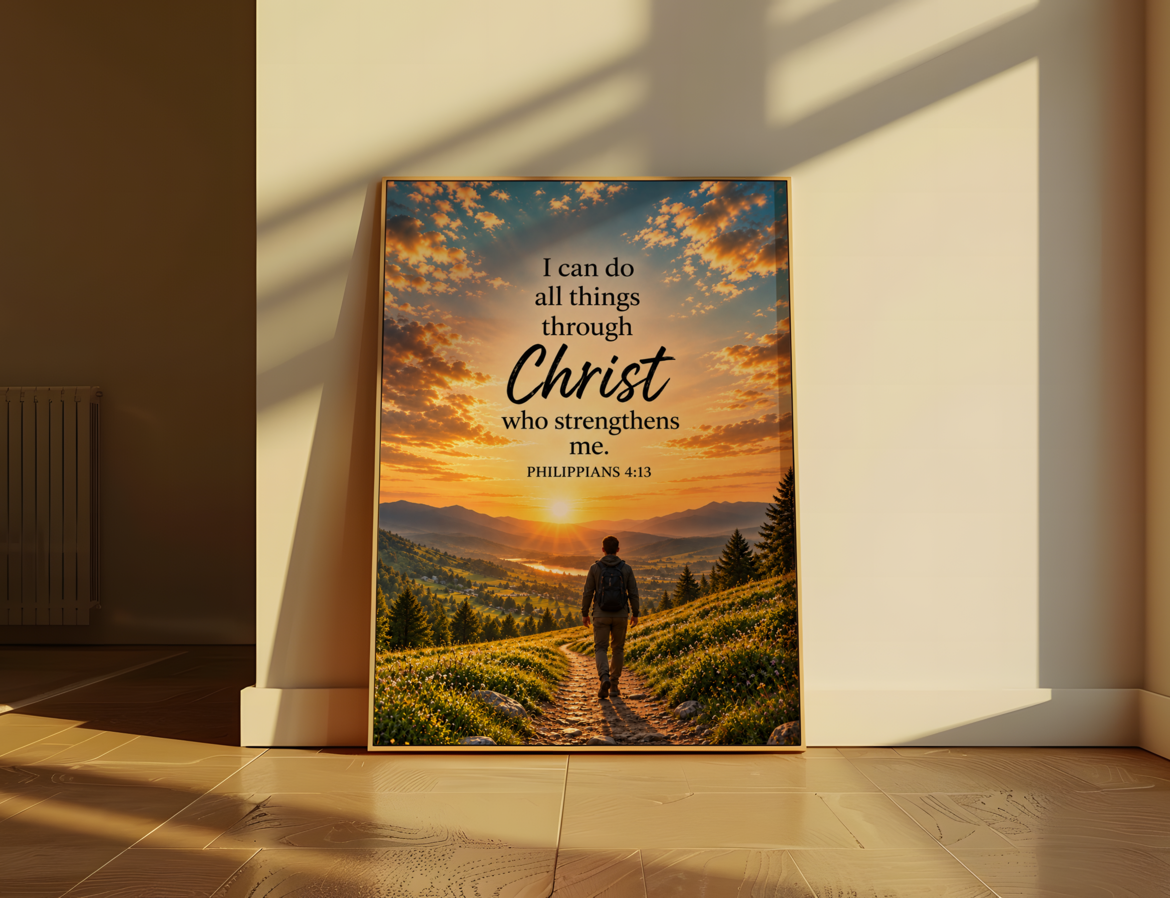 Philippians 4:13 Wall Art  