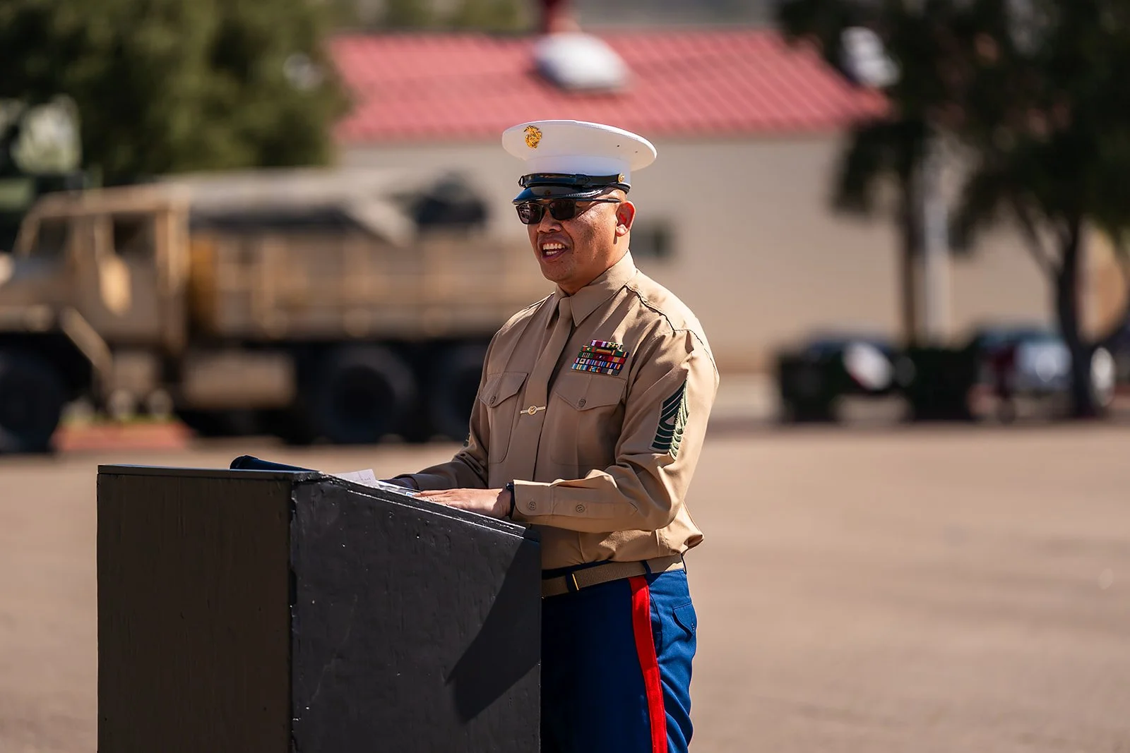 Ijiran USMC Retirement Ceremony