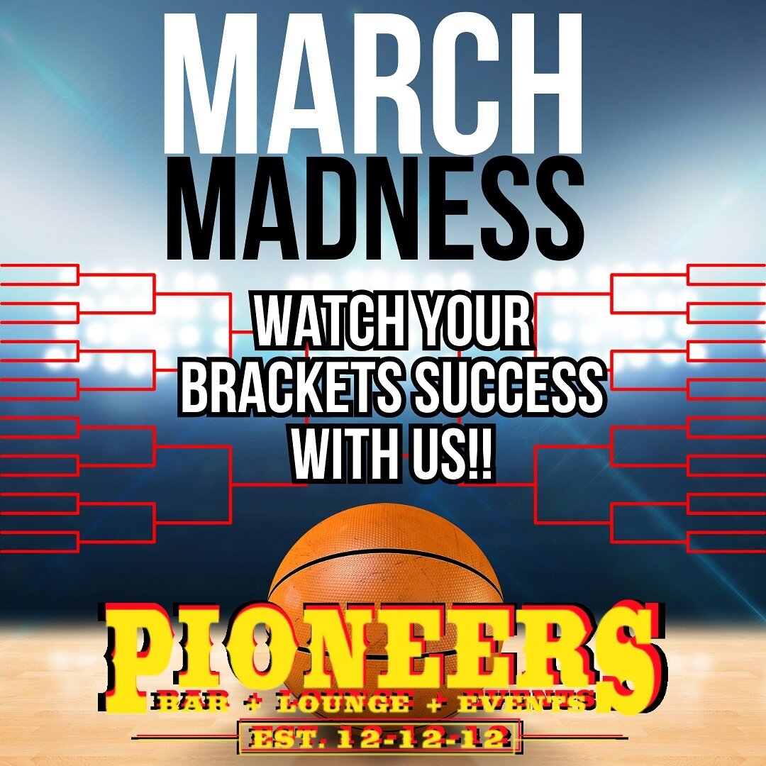 Enjoy pitchers of cold beer with us as we show ALL the March Madness Games!!

#marchmadness #basketball #college #ncaa #collegebasketball #nyc #newyork #manhattan #midtown #chelsea #pioneersbar #bar #pioneers #drinks #sports #games