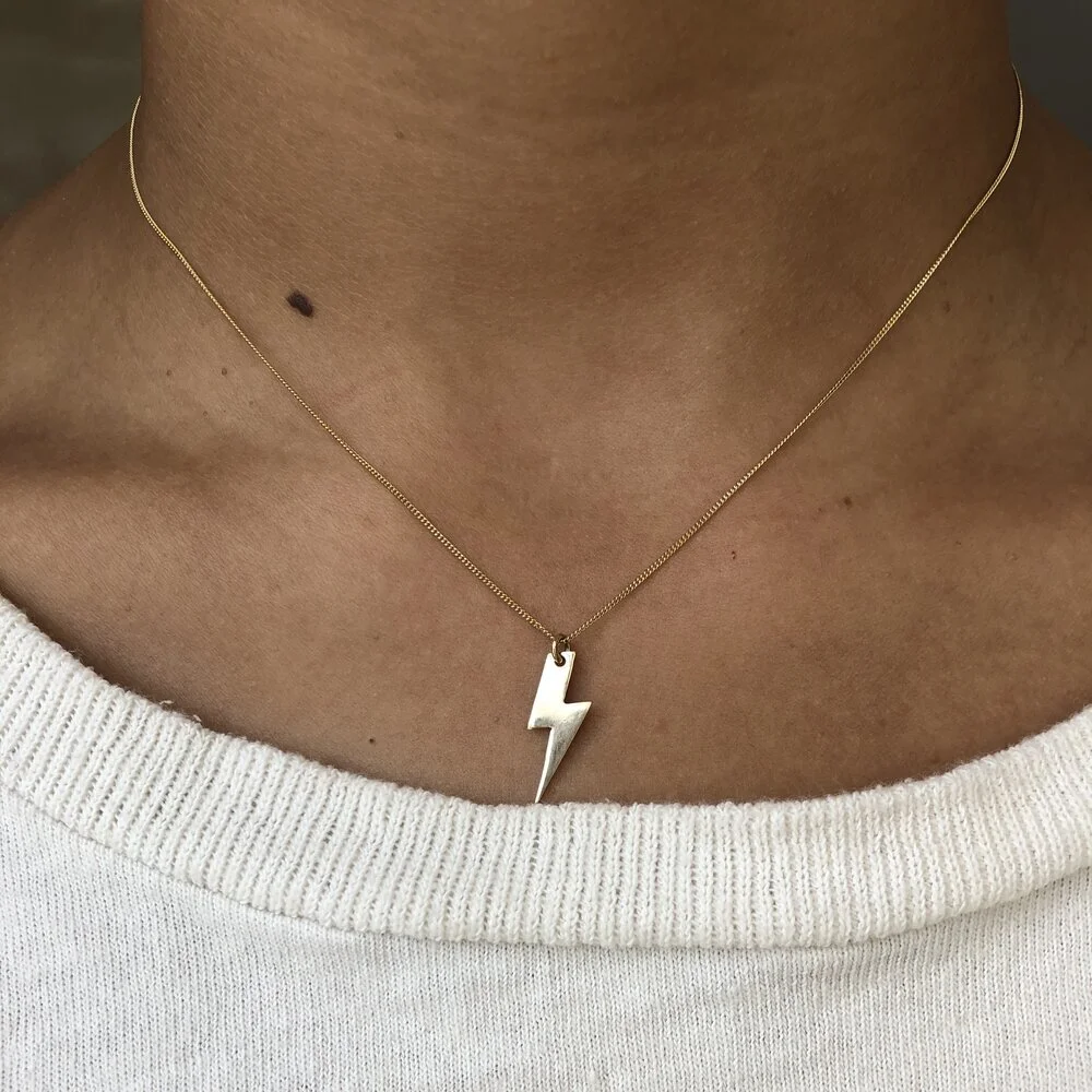 14k Gold Lightning Bolt — Fig. 7 Jewelry