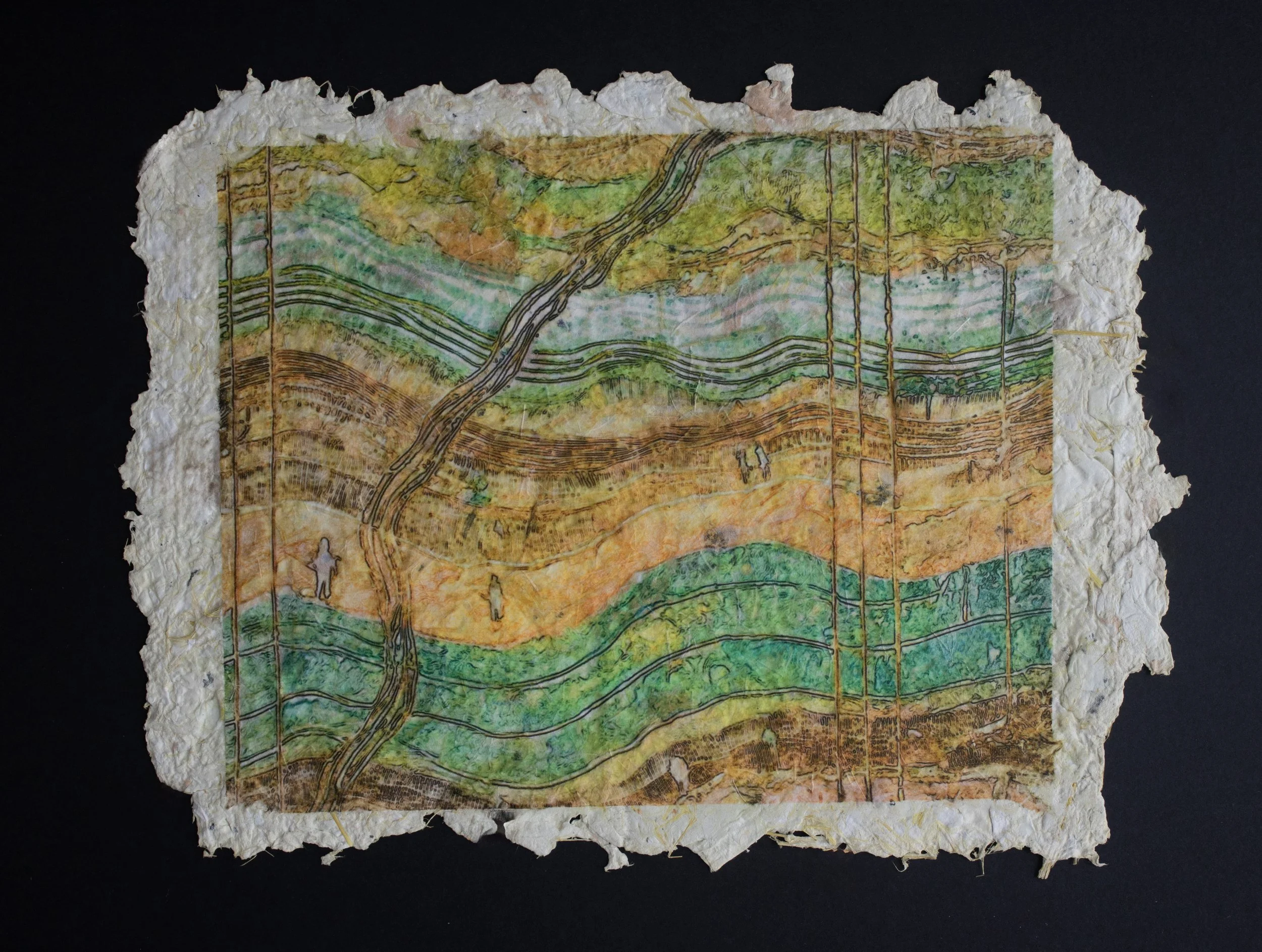 Whispers of The Land #5 — 13'' X 11''