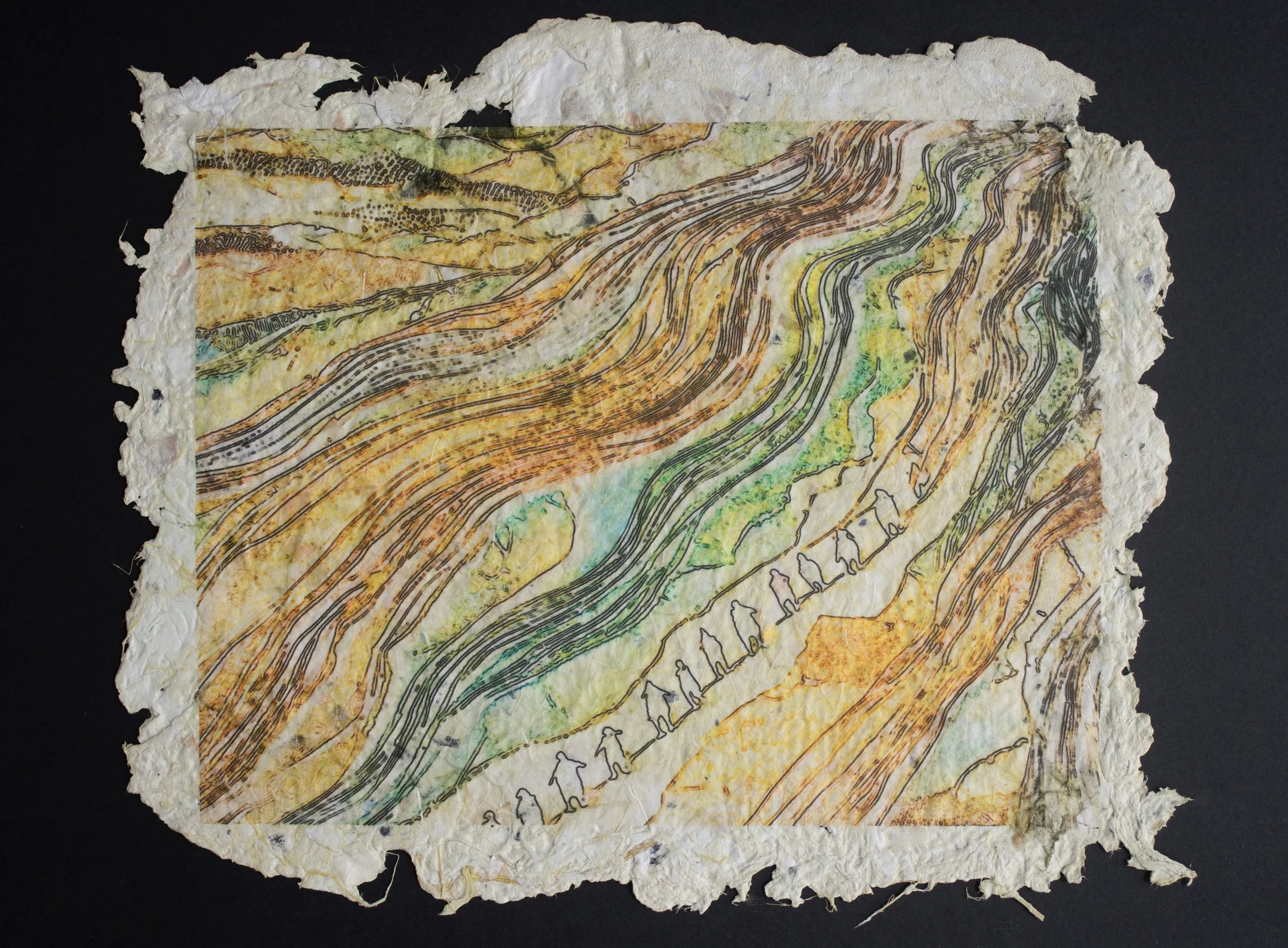 Whispers of The Land #1 — 11 1/2'' X 9 1/2''