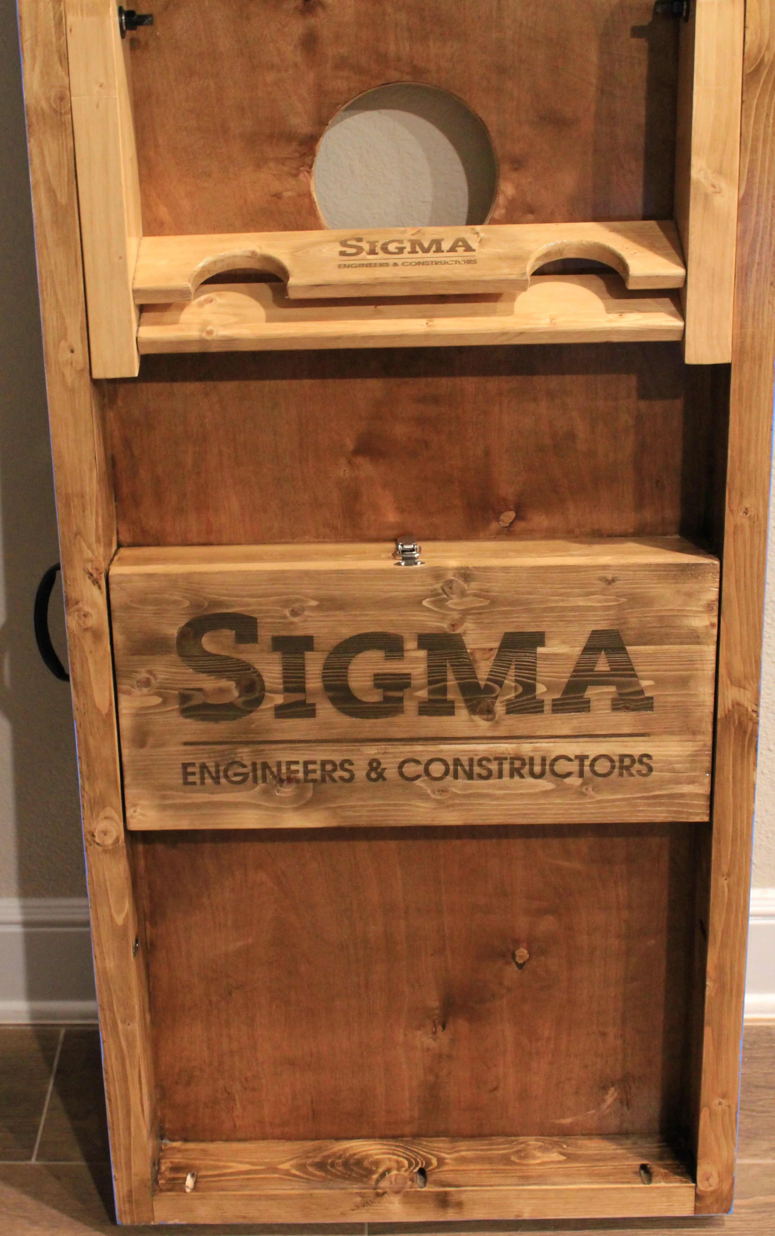 Custom Engraved Lid for Bag Storage