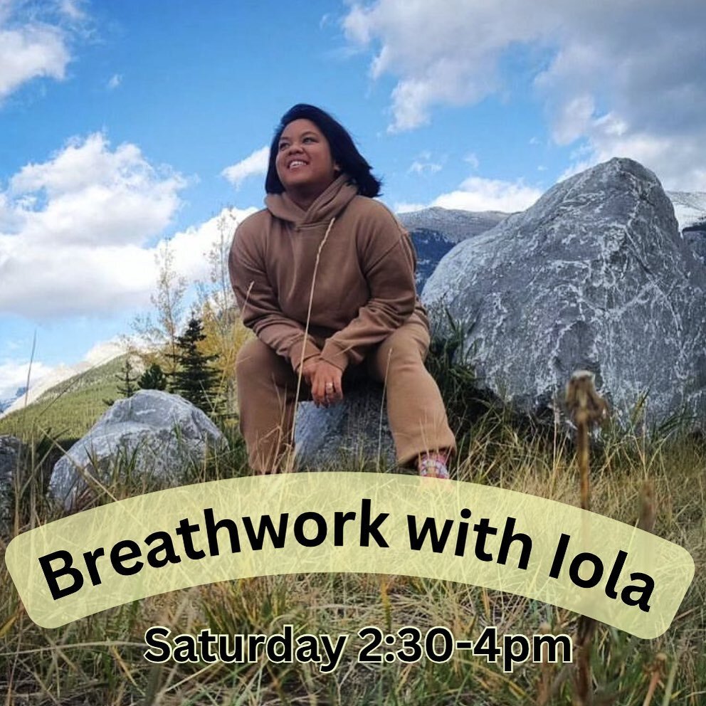 Breath work with Iola this Saturday!!! 2:30-4pm

*not suitable for pregnant woman