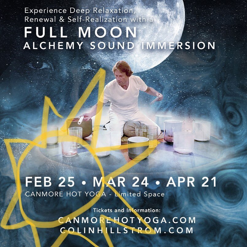 Pisces full moon Sound bath ♓️ 

We have added an extra sounthbath to the schedule!  This Sunday (3-4:15) with the one and only @colinhillstrom