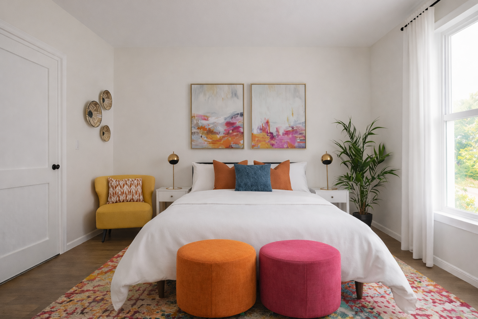 Bright and cozy modern bedroom.png