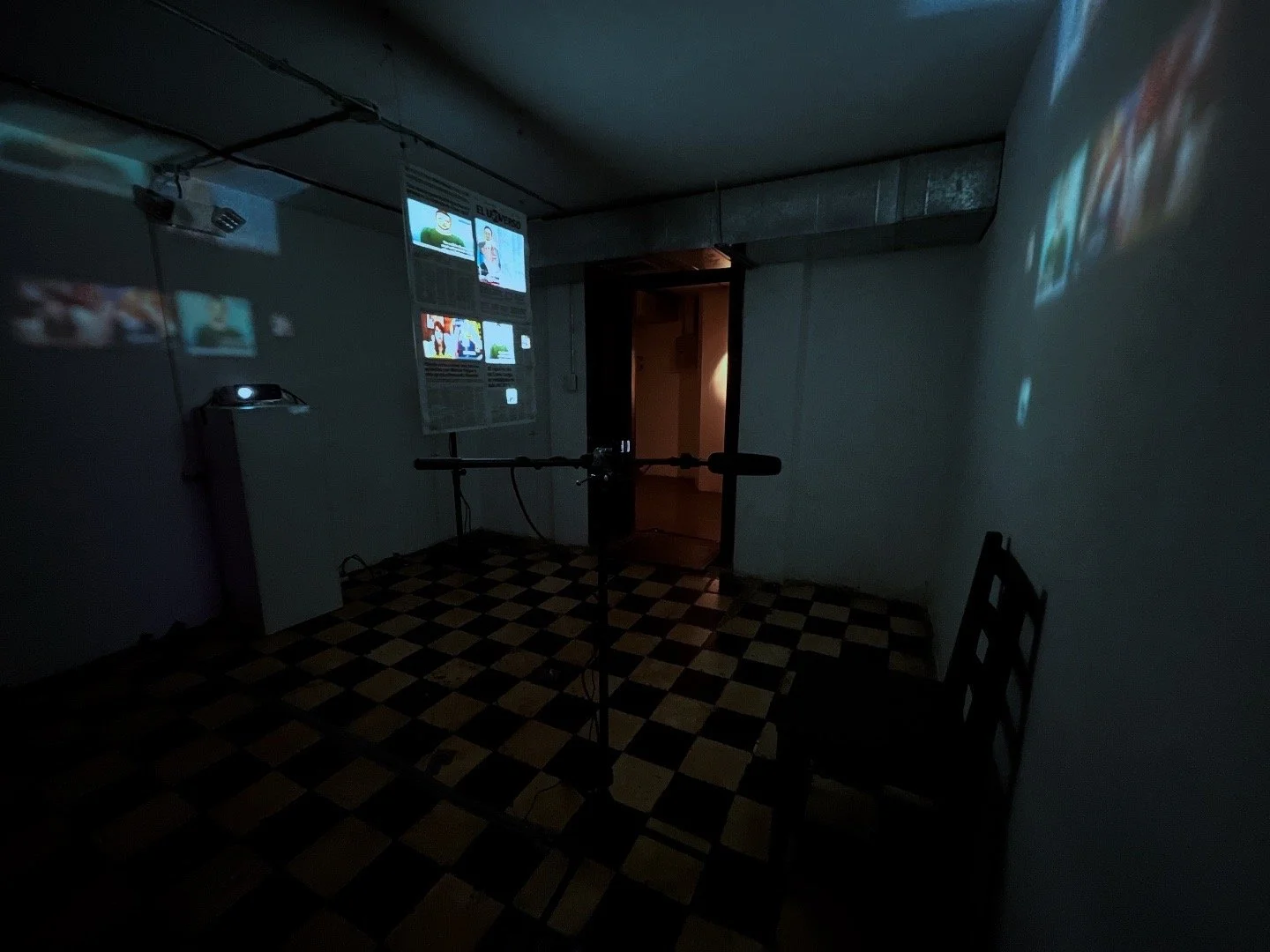 interactive audio visual installation, work of art, tech and art, art