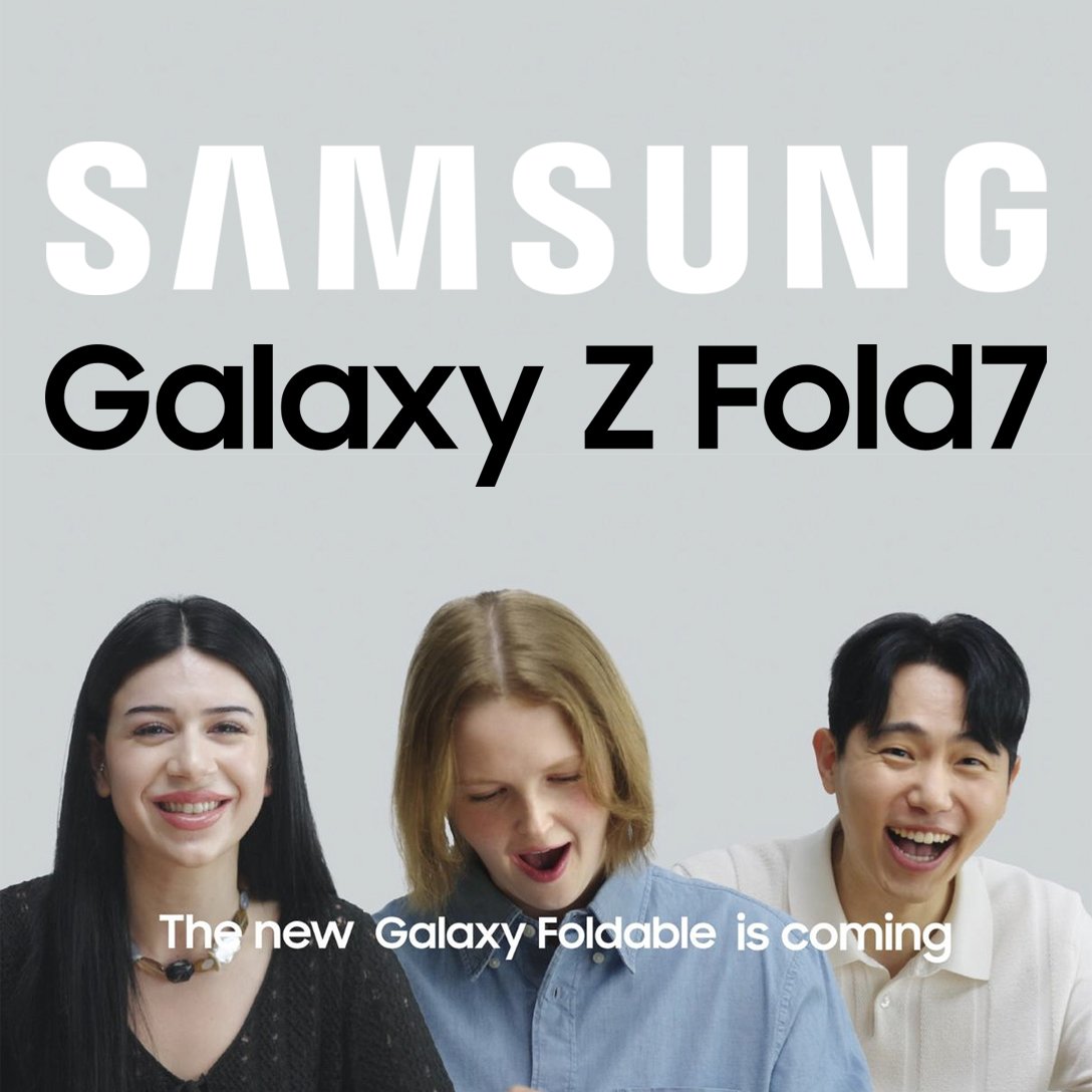Samsung Galaxy Z Fold7 Teaser