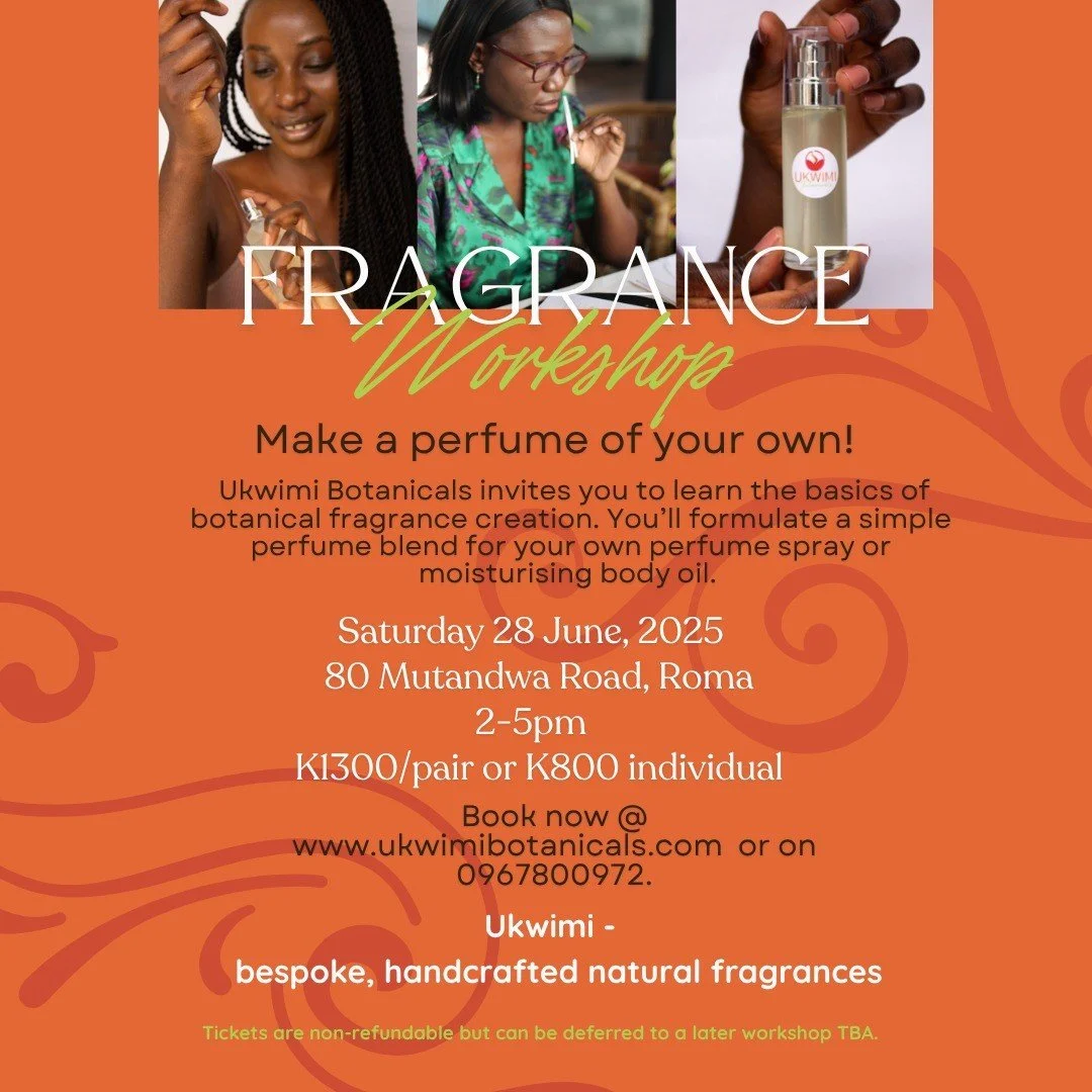 Fragrance Workshop by Ukwimi