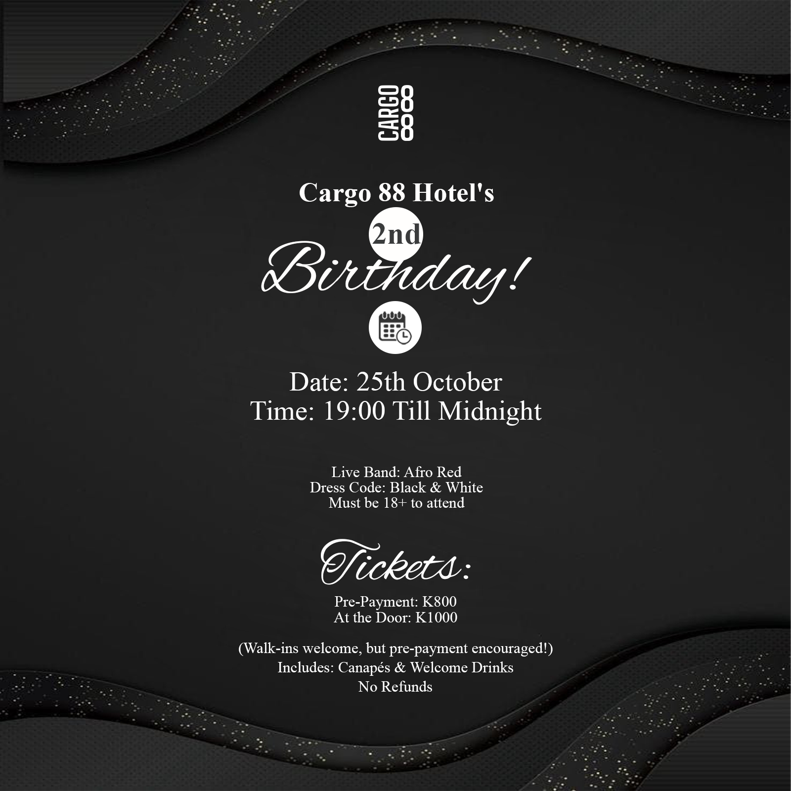Cargo88s 2nd Birthday!