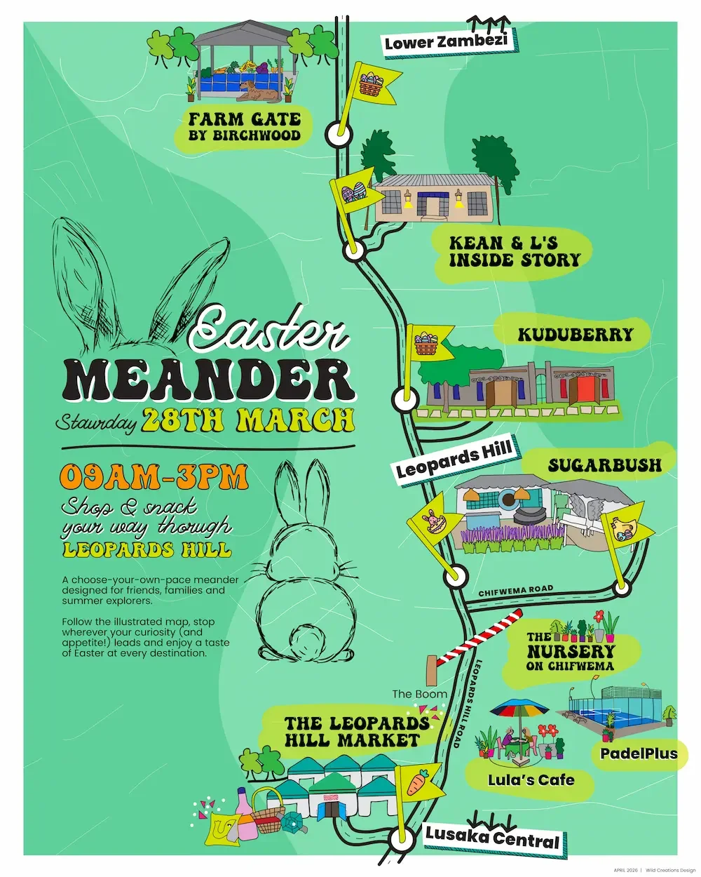 Easter Meander | Market & Food Trail | Leopards Hill