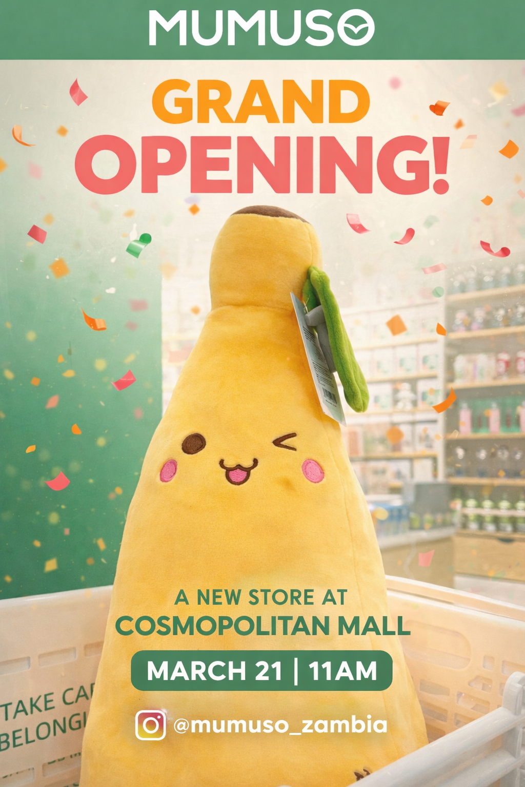 Opening of the new Mumuso store @ Cosmopolitan Mall