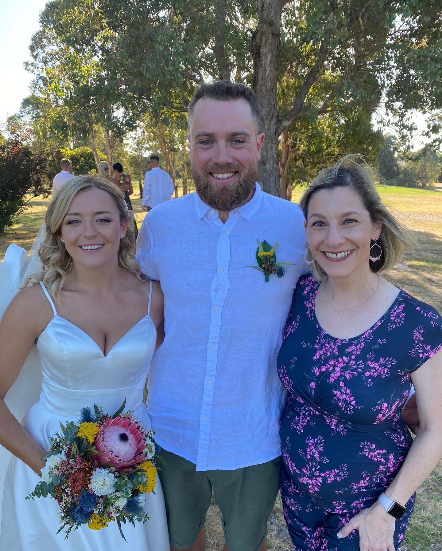 06.01.2023
Renae and Jack
Yarrambat Park Golf Course

Accompanied by their gorgeous rescue dog Marley, this fabulous couple were married amongst the golfing greens of Yarrambat Park and it was so awesome! 

Surrounded by their family and friends, the