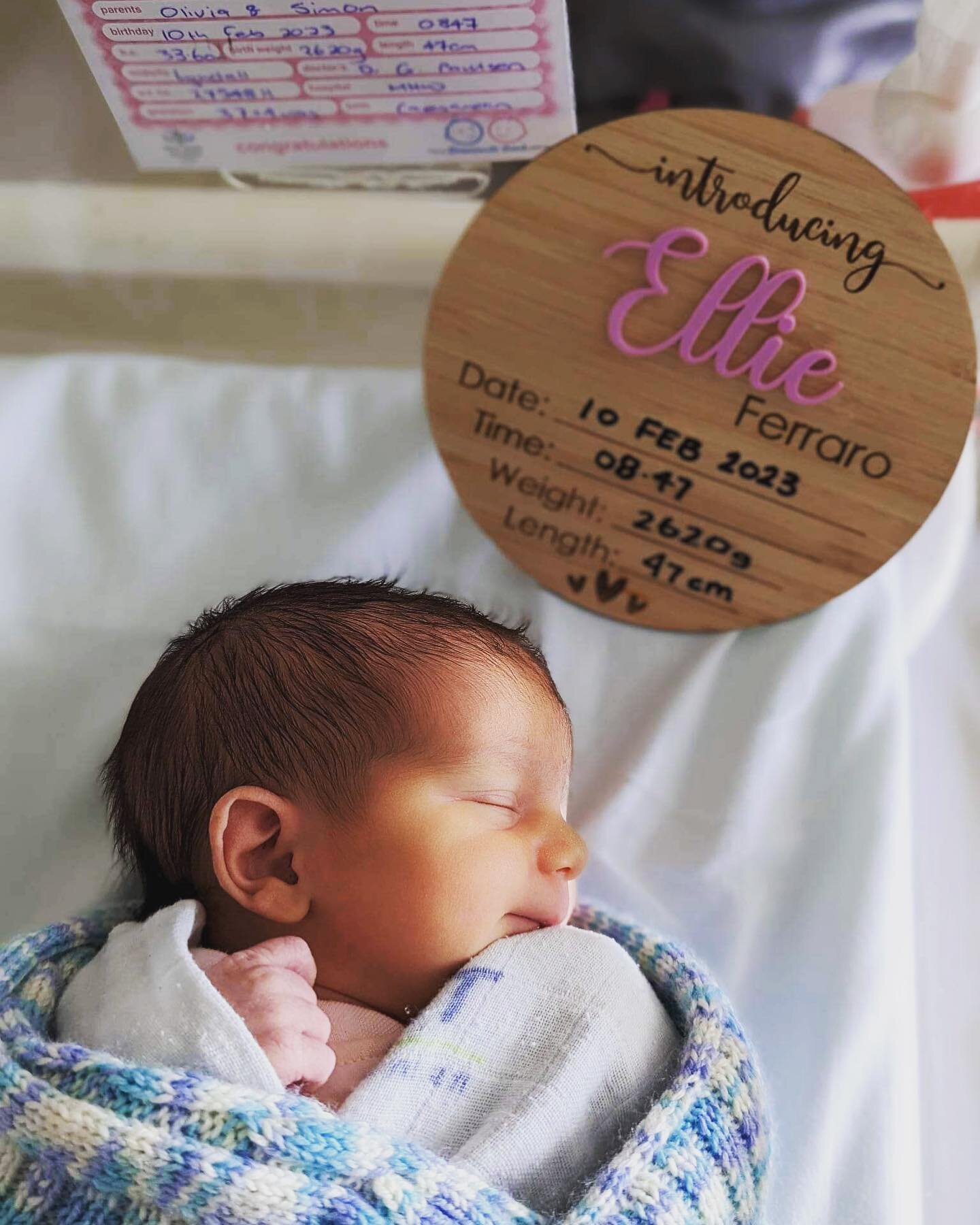 She&rsquo;s Here! Sharing our most precious news, the safe arrival of our baby girl Ellie ❤️

Mum and bubs are going strong, finding our feet after a few sleep elusive days/nights. 
And adored by her big brother, the best hand holder ever.

Thank you