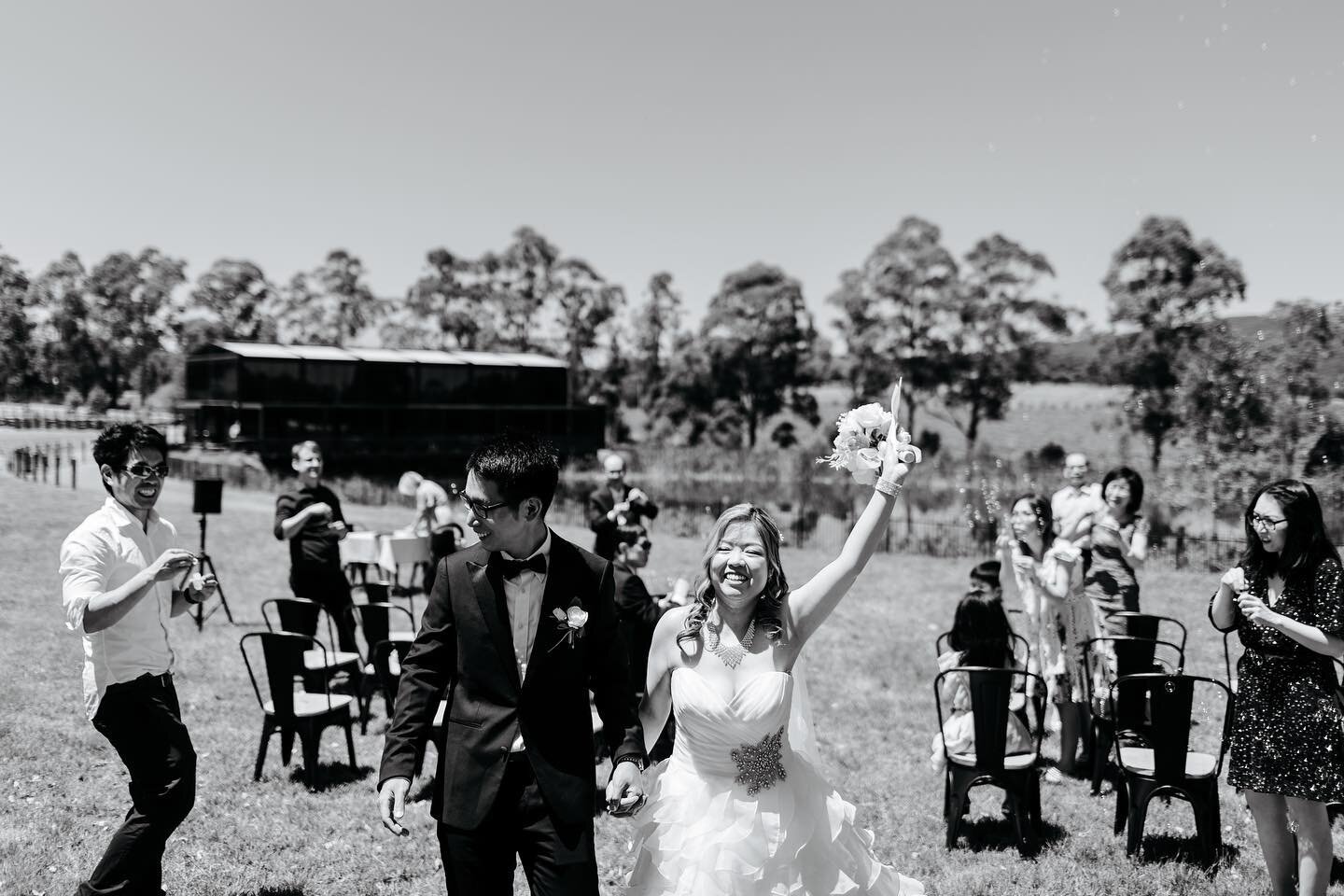 Fabulous flashback to Yannie and Matthew&rsquo;s ceremony at Rochford Winery last December.

It was one of the last ceremonies I conducted while pregnant and I have vivid memories of her kicking up a storm throughout (hopefully a good sign for Y &amp