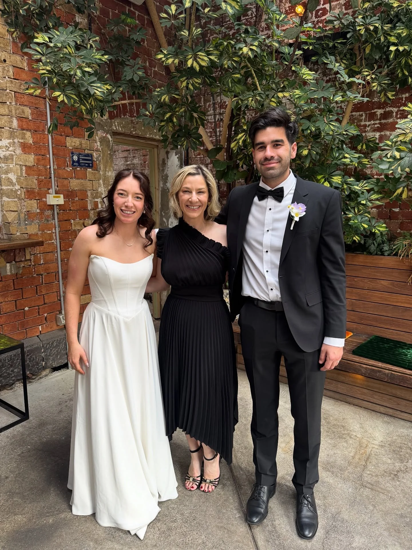 11.10.2025 - Tessa and Ashley
The Hall at Welcome to Brunswick

It was Schoolies week, where at the tender age of 18, Tessa and Ash first crossed paths.

Their separate group of friends naturally clicked, blending into one big crew and in the middle 