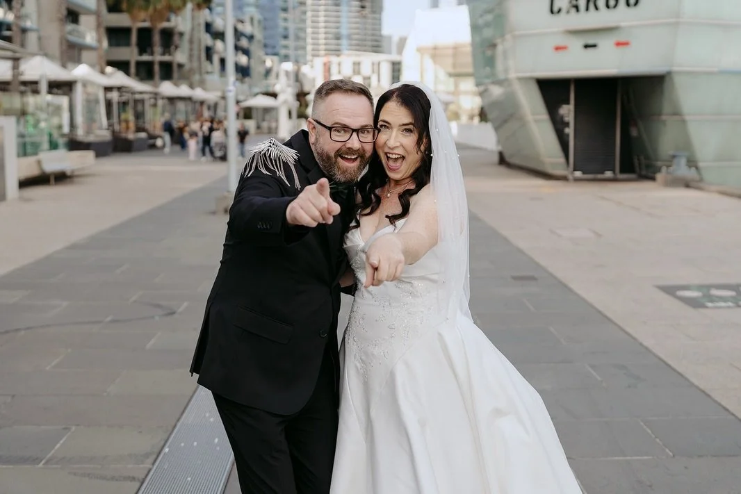 05.04.2026 - Lindsay &amp; Linda
All Smiles, Docklands

I&rsquo;m very lucky to be in this position, most of the weddings I conduct are so beautiful. Some are simply unforgettable.

And then there are the weddings like this one &hellip; the most joyf