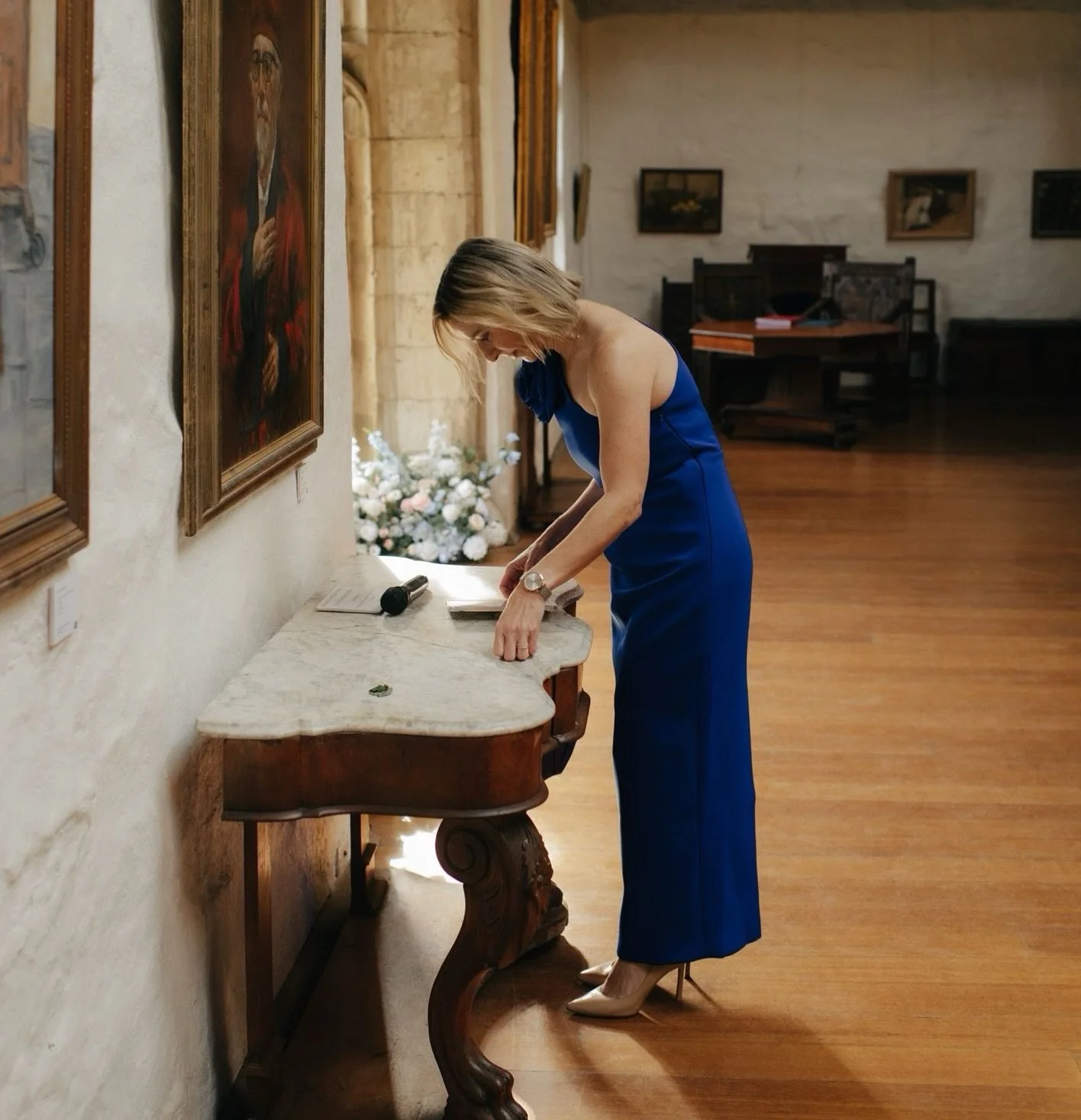 A few quiet moments. A final check. Then it&rsquo;s time to get two people married.

Photo captured by @shetakespictureshemakesfilms on behalf of @sarahgodenziphotography ❤️ Thank you 

Taken at one of my favourite venues @montsalvatweddings 

#melbo