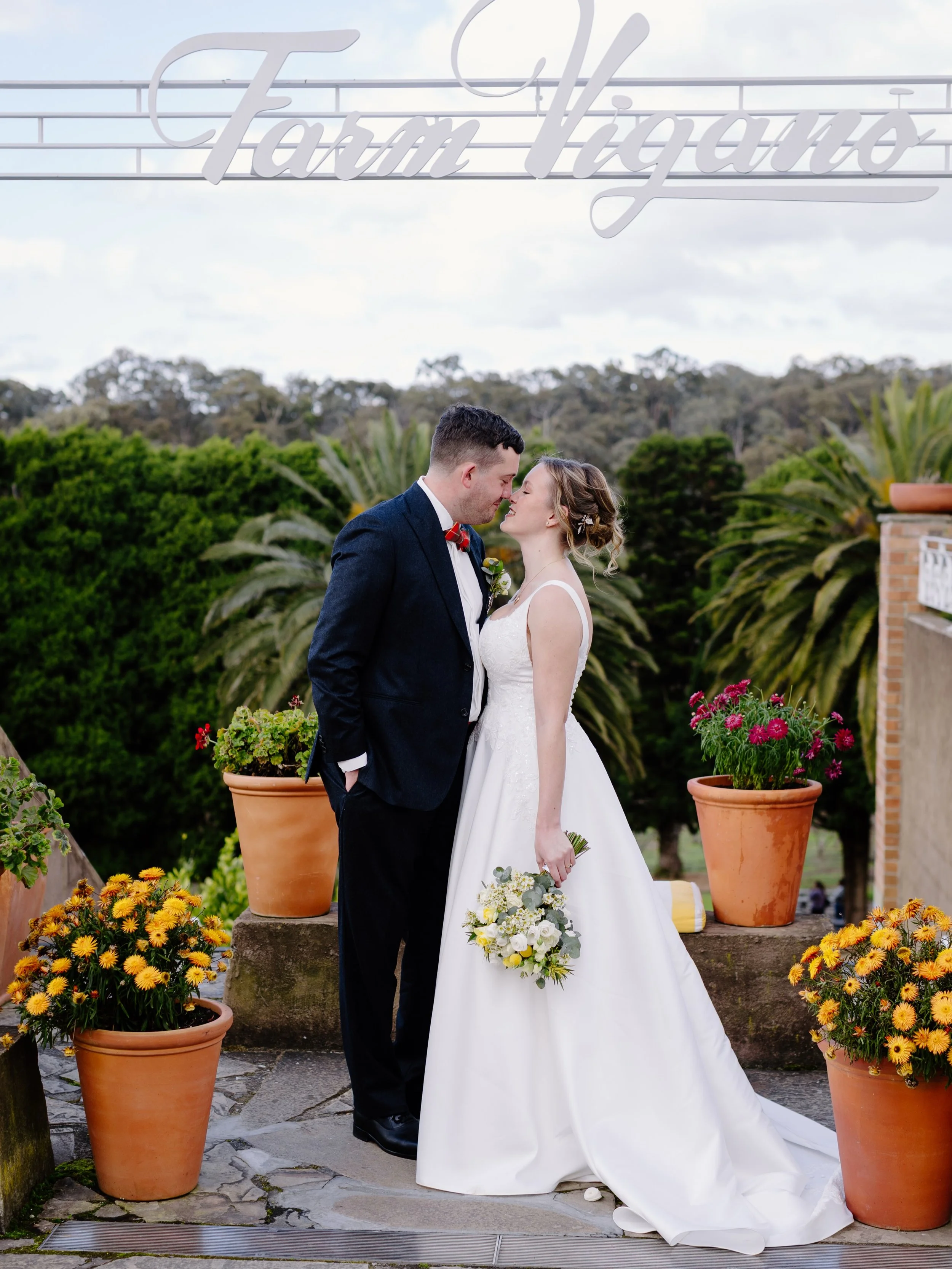 05.09.2026 - Kathleen and Brett
Farm Vigano, South Morang

We battled the weather for the first official weekend of Spring. It rained, there was wind, but there was love, joy, laughter, plenty of smiles and happy tears.

Congratulations K &amp; B! An