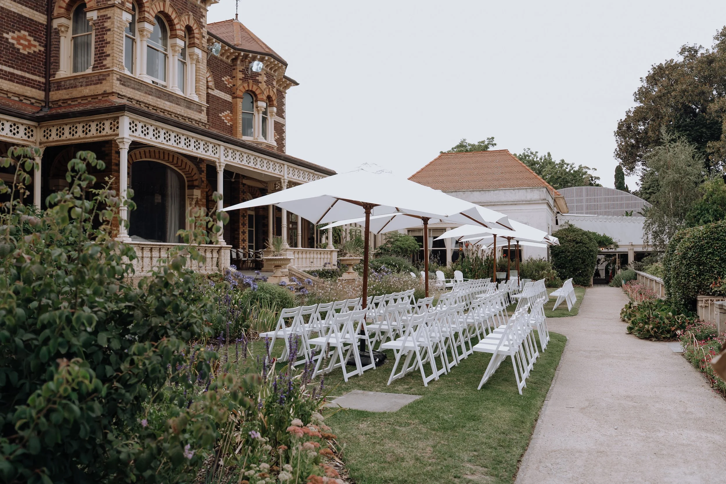 Ripponlea Estate, Elsternwick. Wedding marriage ceremony Melbourne