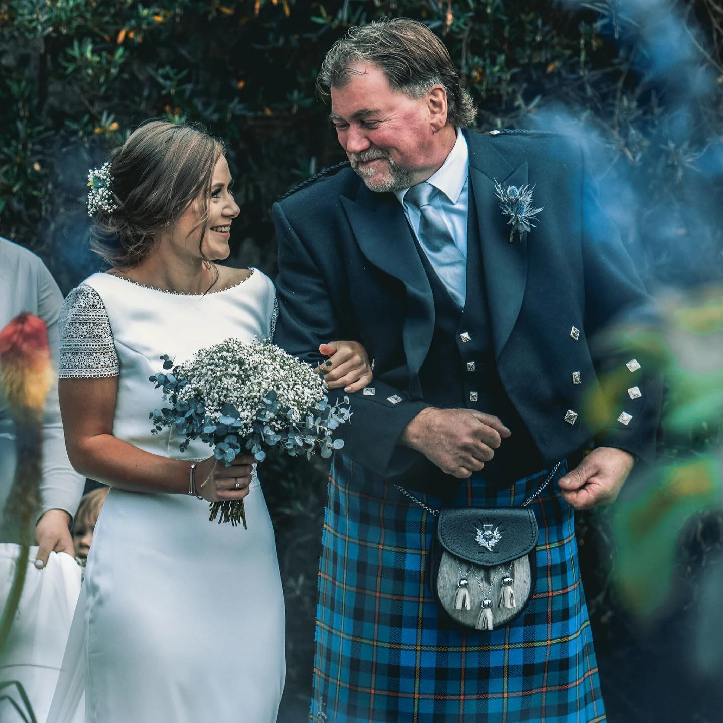 During a wedding the bride and groom pretty much steal the show...and rightly so! However, I really enjoyed capturing these shots of a very important supporting role on the day...the Father of the Bride! 

#fatherofthebride #bride #brideandgroom #sco