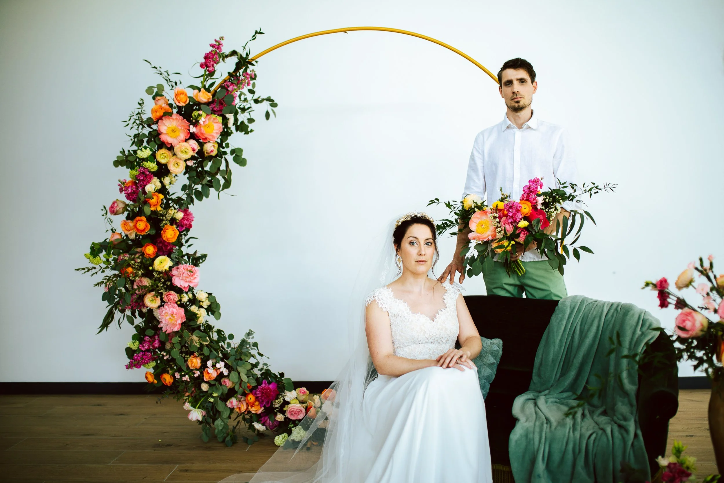 Mariage façon “Bridgerton” en Bretagne