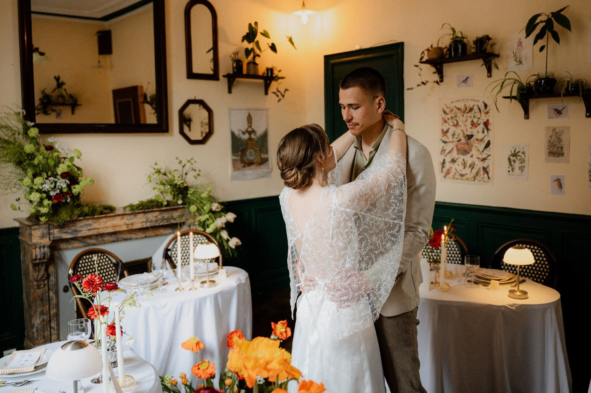 mariage intime à deux