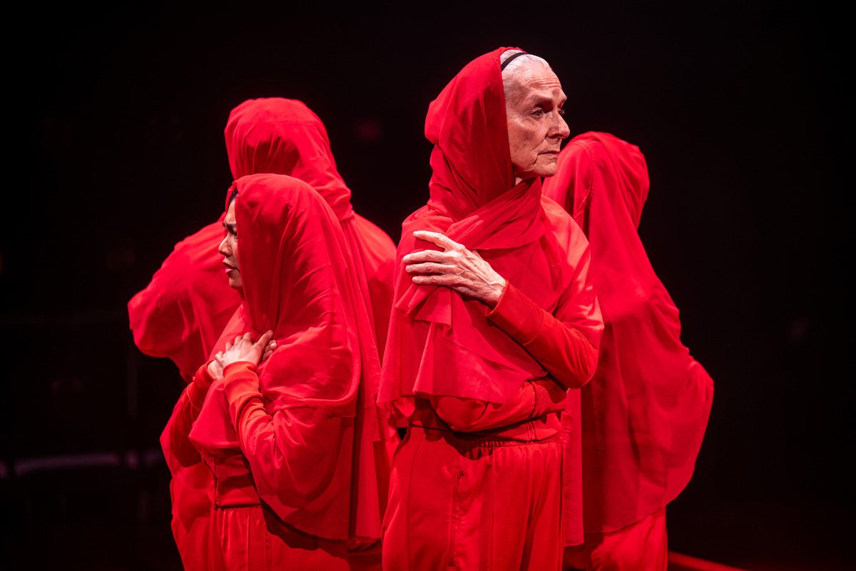 Nancy Palk, Belinda Corpus, Michelle Monteith, Sabryn Rock; Set/Costum by Moi Tran, Lighting by Christian Horoszczak, Photo by Dahlia Katz