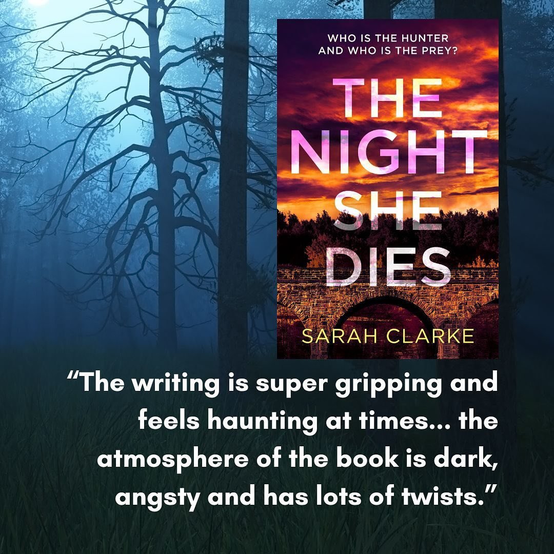 The reviews are starting to trickle in from #Netgalley for #TheNightSheDies so I thought I would share a few. I wanted to write a book that makes you think &ldquo;what would I do if that happened to me?&rdquo; and explore the feelings and actions - g
