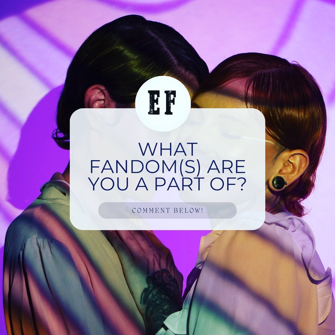 #FandomFriday is coming!!! 😍 SO let us know what fandom(s) YOU are a part of - let's get the conversation going and bring together some #FoundFamilies 🏳️&zwj;🌈😊
Comment YOUR #FandomFriday choice below ⬇️