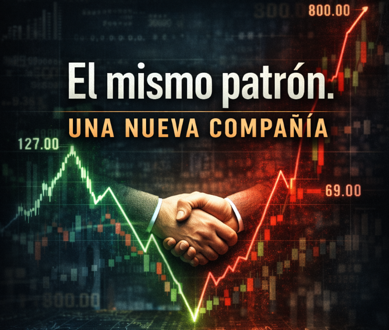 El mismo patrón. Una nueva compañía.
