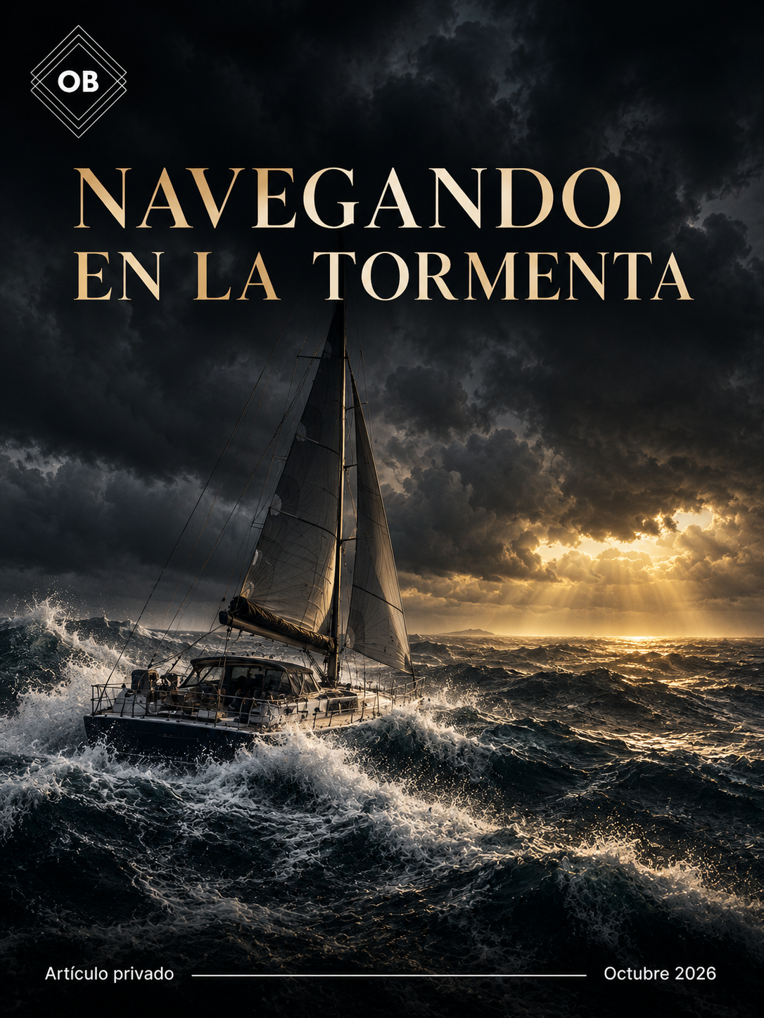 Navegando en la tormenta