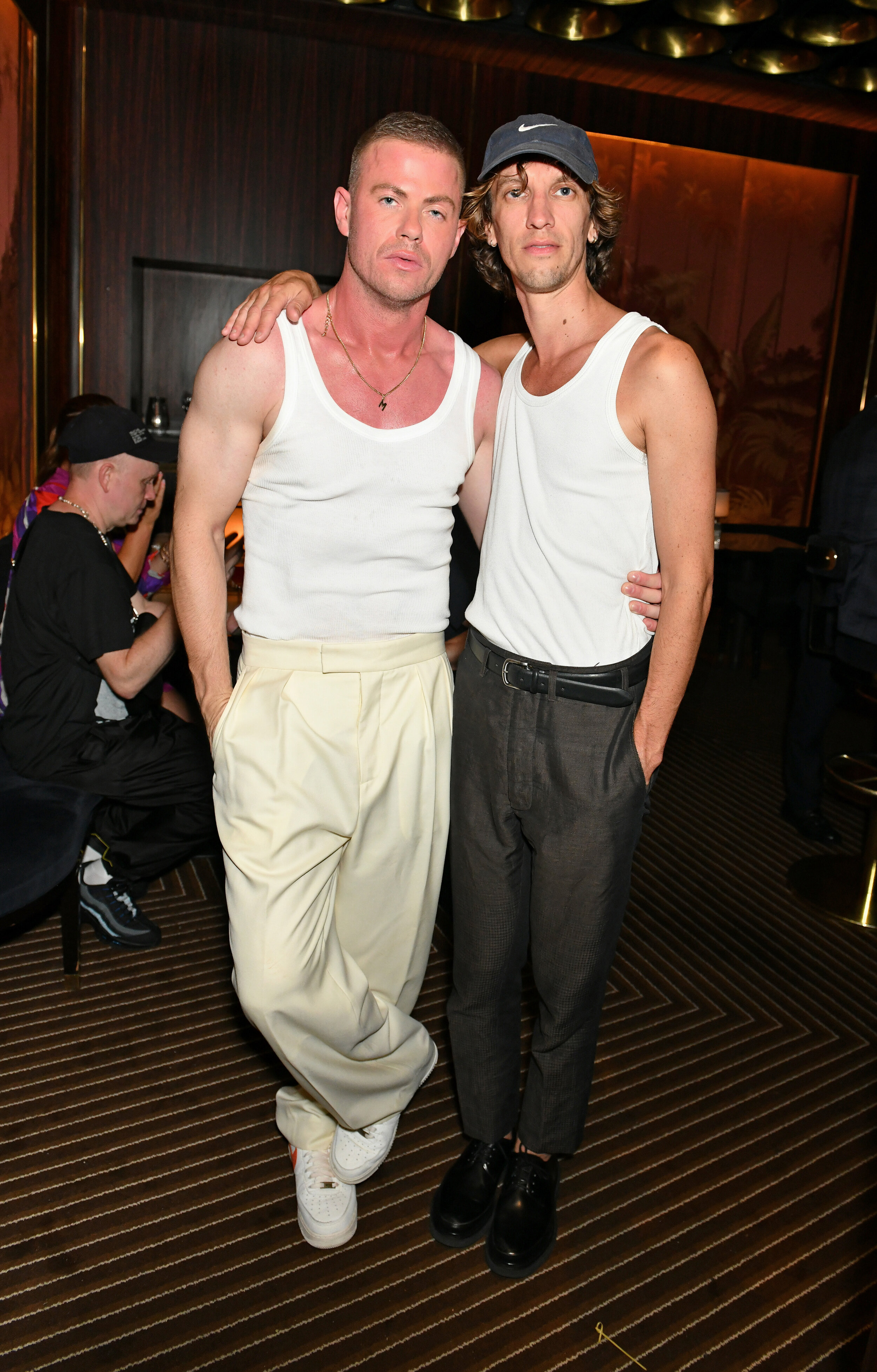 Michael Hennegan and Michael Pegrum at Fat Tonys Book Launch At Isabel Mayfair197.jpg
