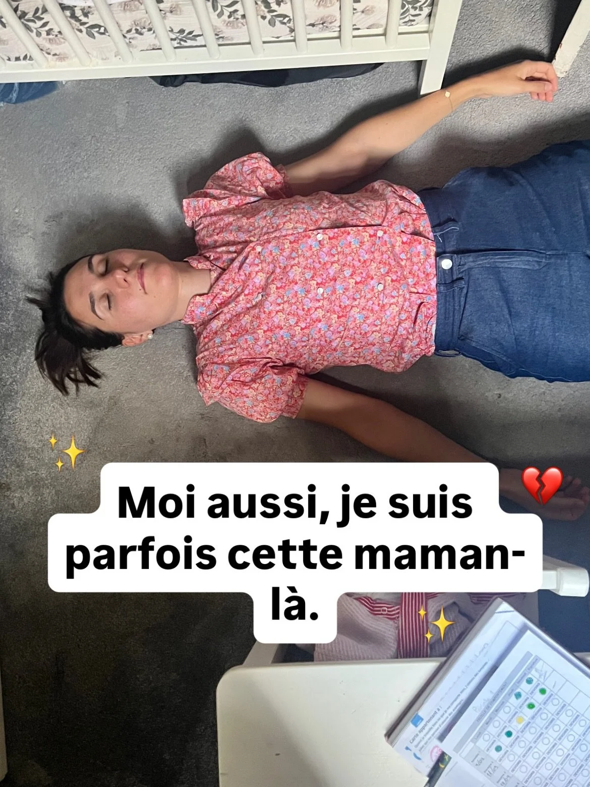⤵️Dites moi ce que vous en pensez en commentaire
 
Si votre fil Instagram est rempli de vid&eacute;os qui disent &agrave; quel point la maternit&eacute; est difficile et que nos enfants nous fatiguent, je vous propose un post avec un angle un peu dif