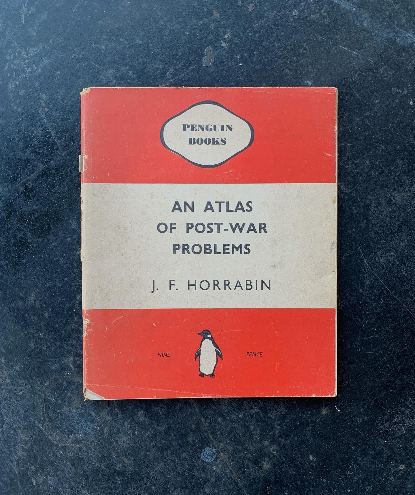 Yet another Penguin Special (bought a tin box full of them). Available at the shop tomorrow.
#penguinbooks 
#penguinclassics 
 #vintagebooks 
#atlas
#wartime
#ww2