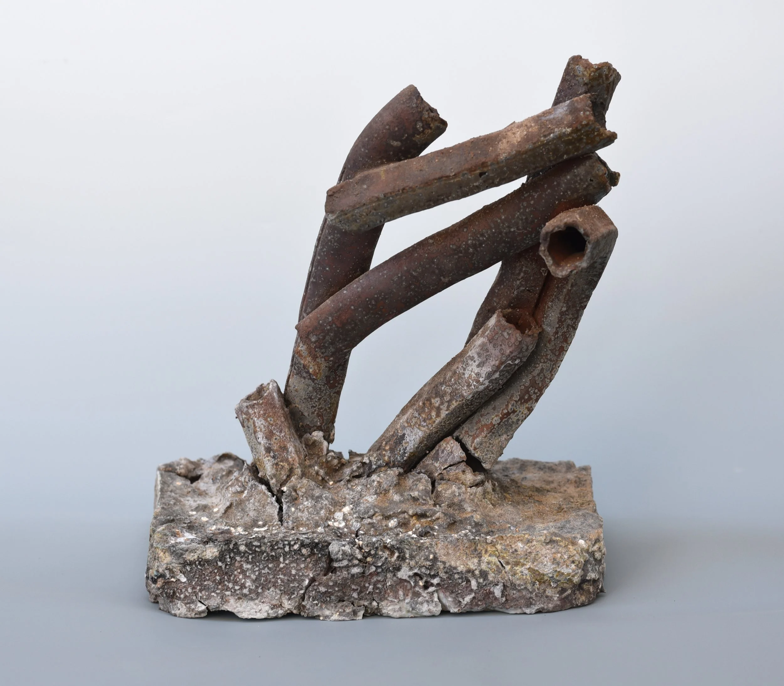 wood fired sculpture