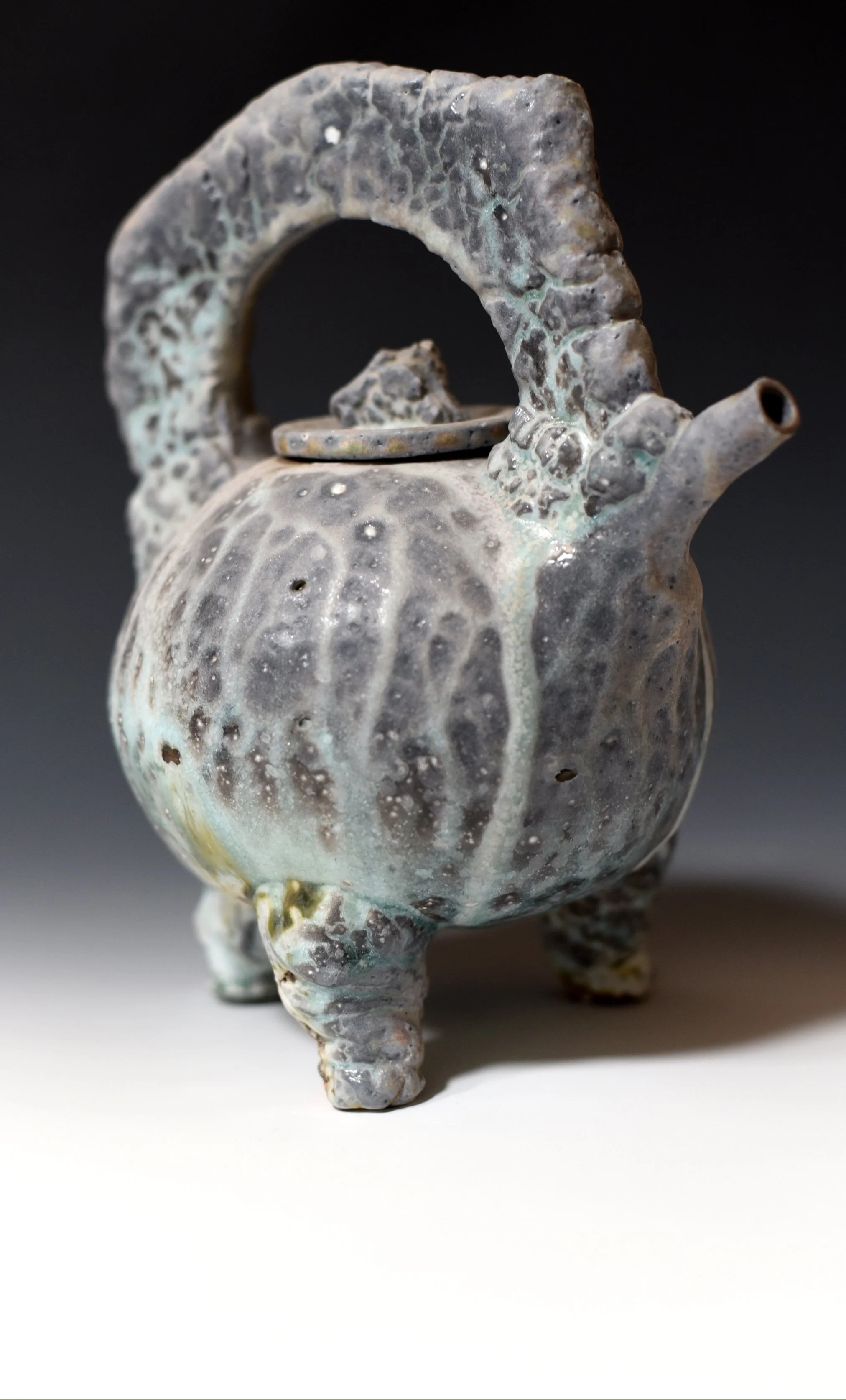 wood fired teapot