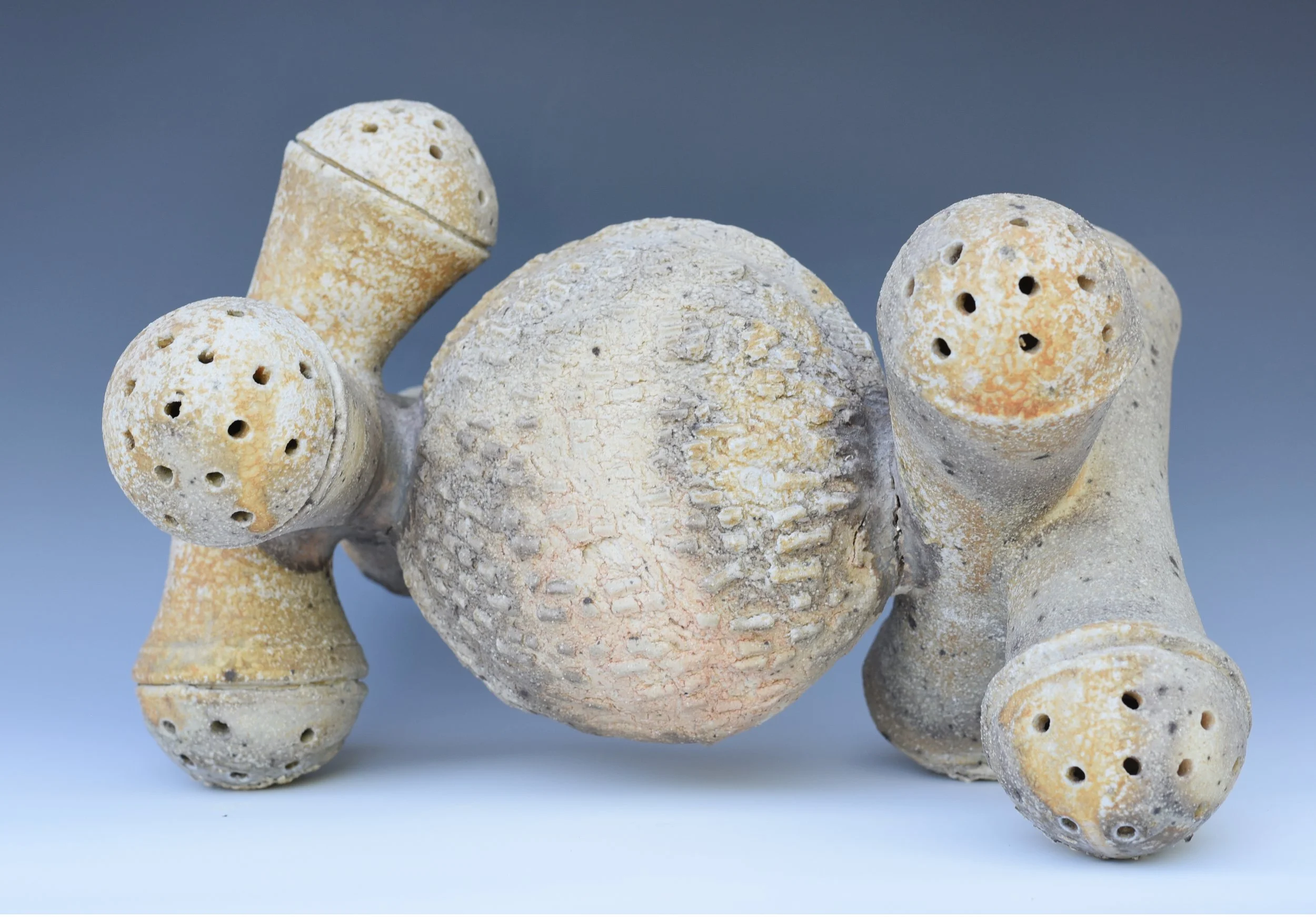 Wood fired sculpture