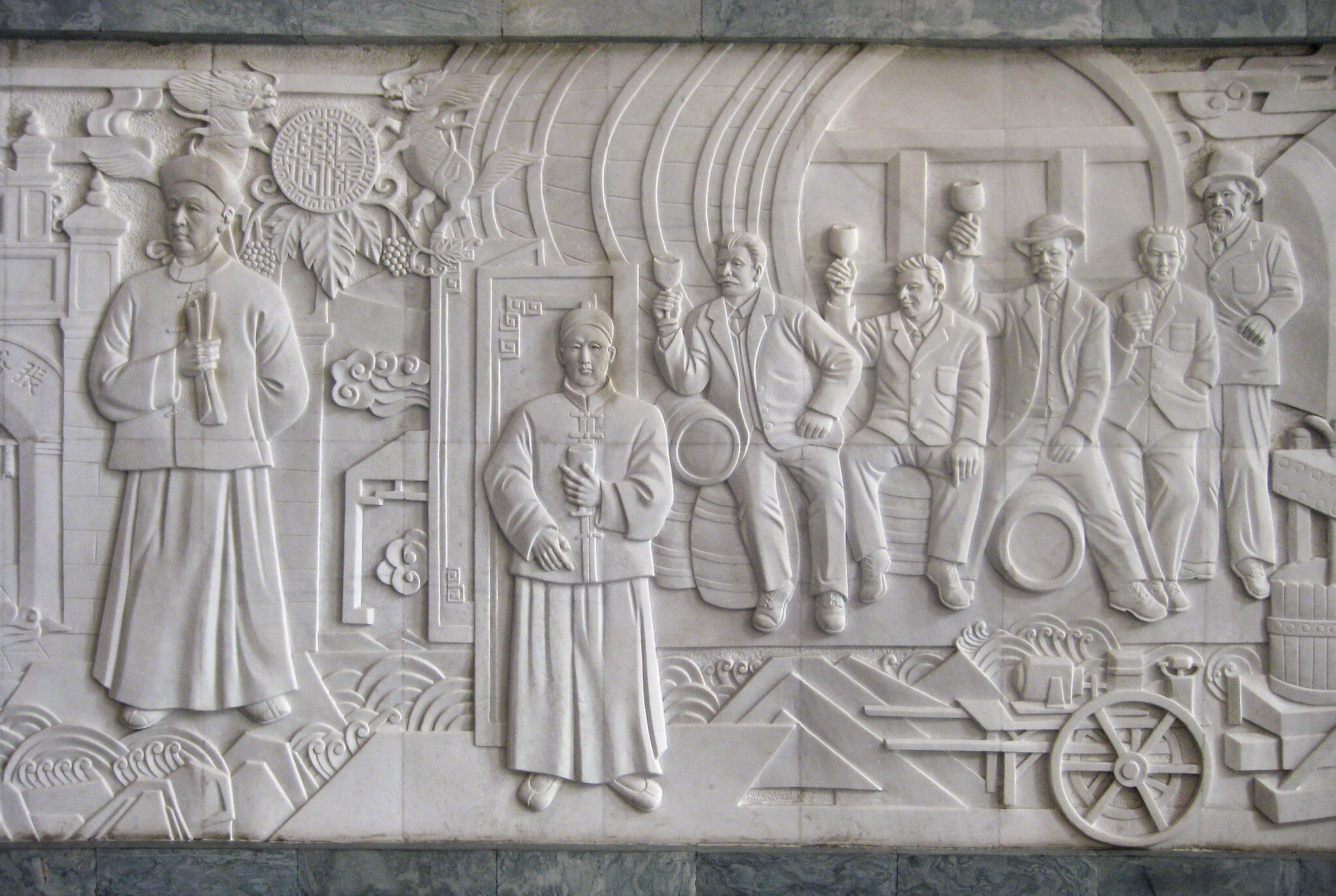 Art at Changyu Wine Museum - Shandong Province