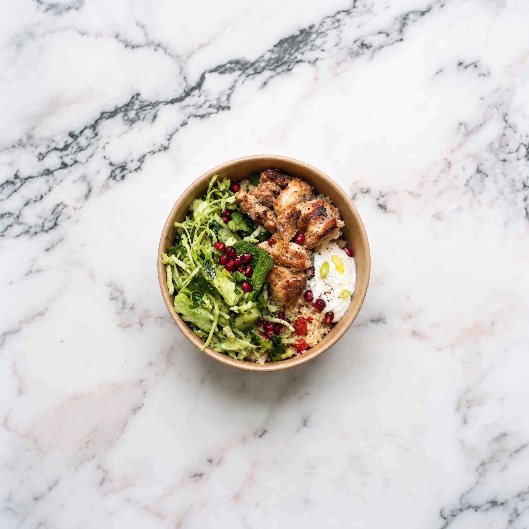 Greedy Neighbour chicken lunch bowl